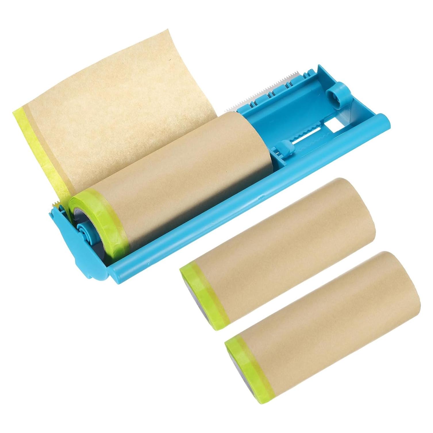 Cinta de Enmascarar Autoadhesiva uxcell 15cm x 12m 3 Rollos