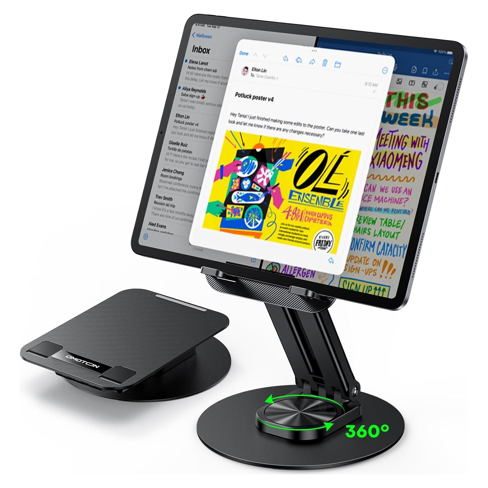 Soporte Ajustable para Tableta OMOTON - Compatible con iPad y Más