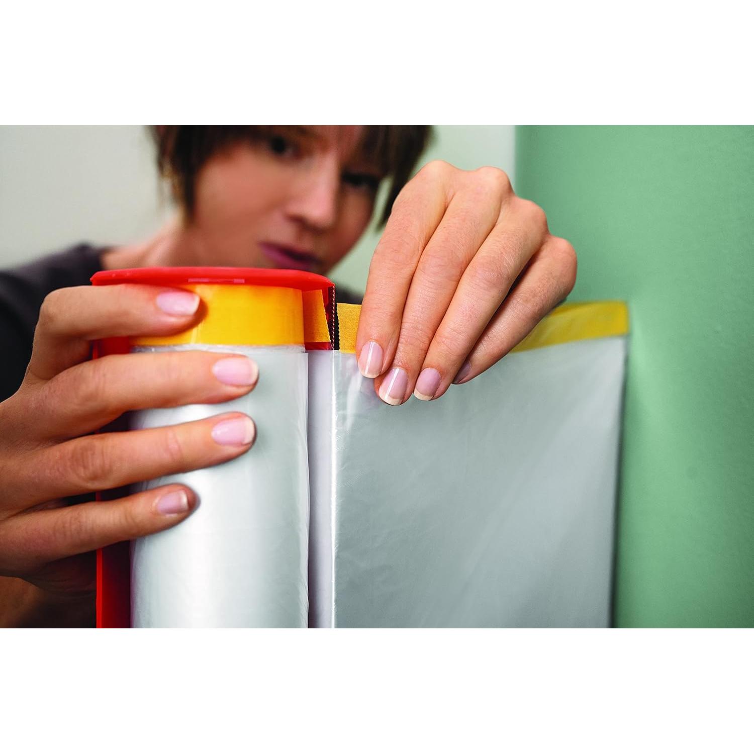 tesa Easy Cover Perfect+ Dispensador M - Película enmascarar 33m x 55cm