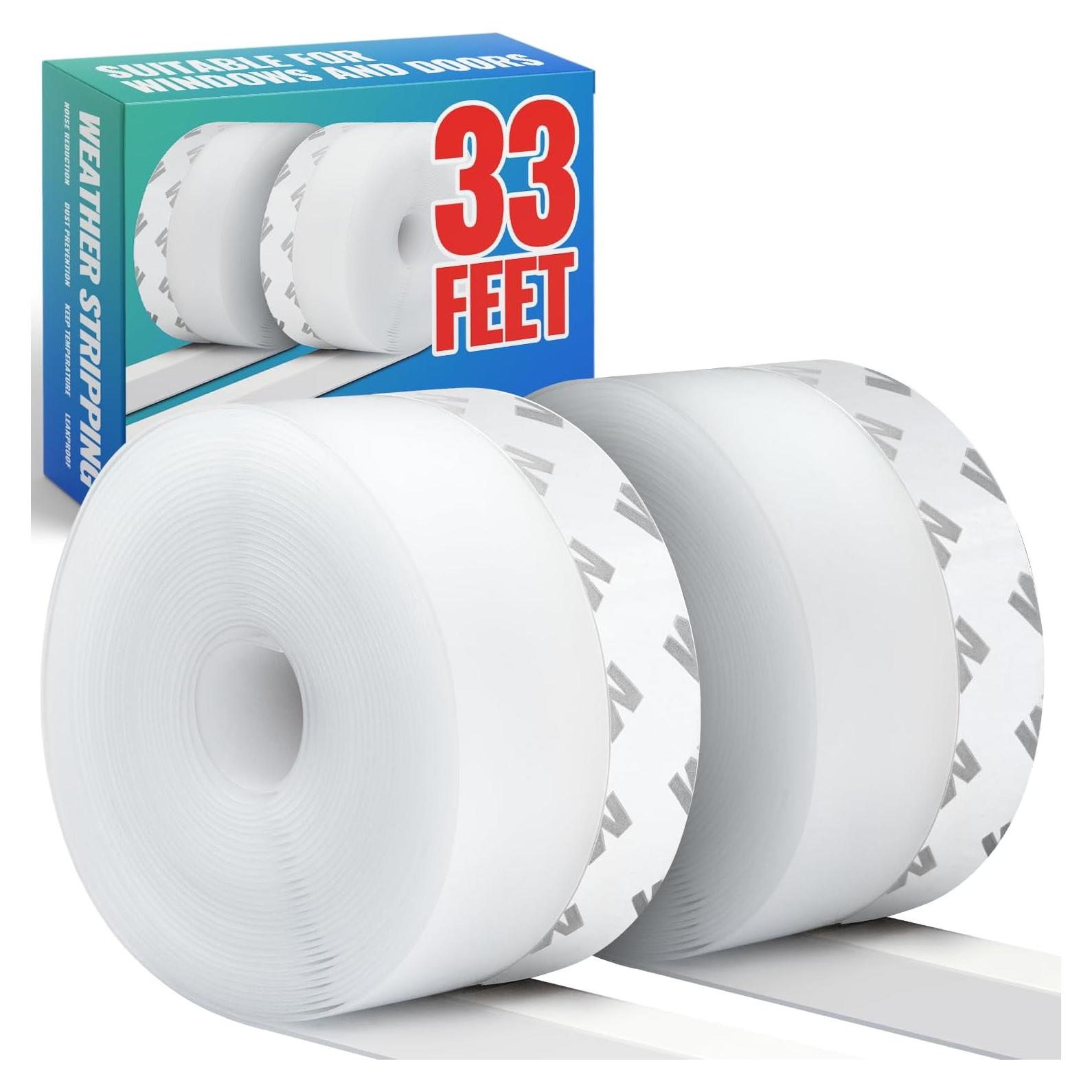 Tira de Sellado para Puerta OSAMEDA 10m Transparente