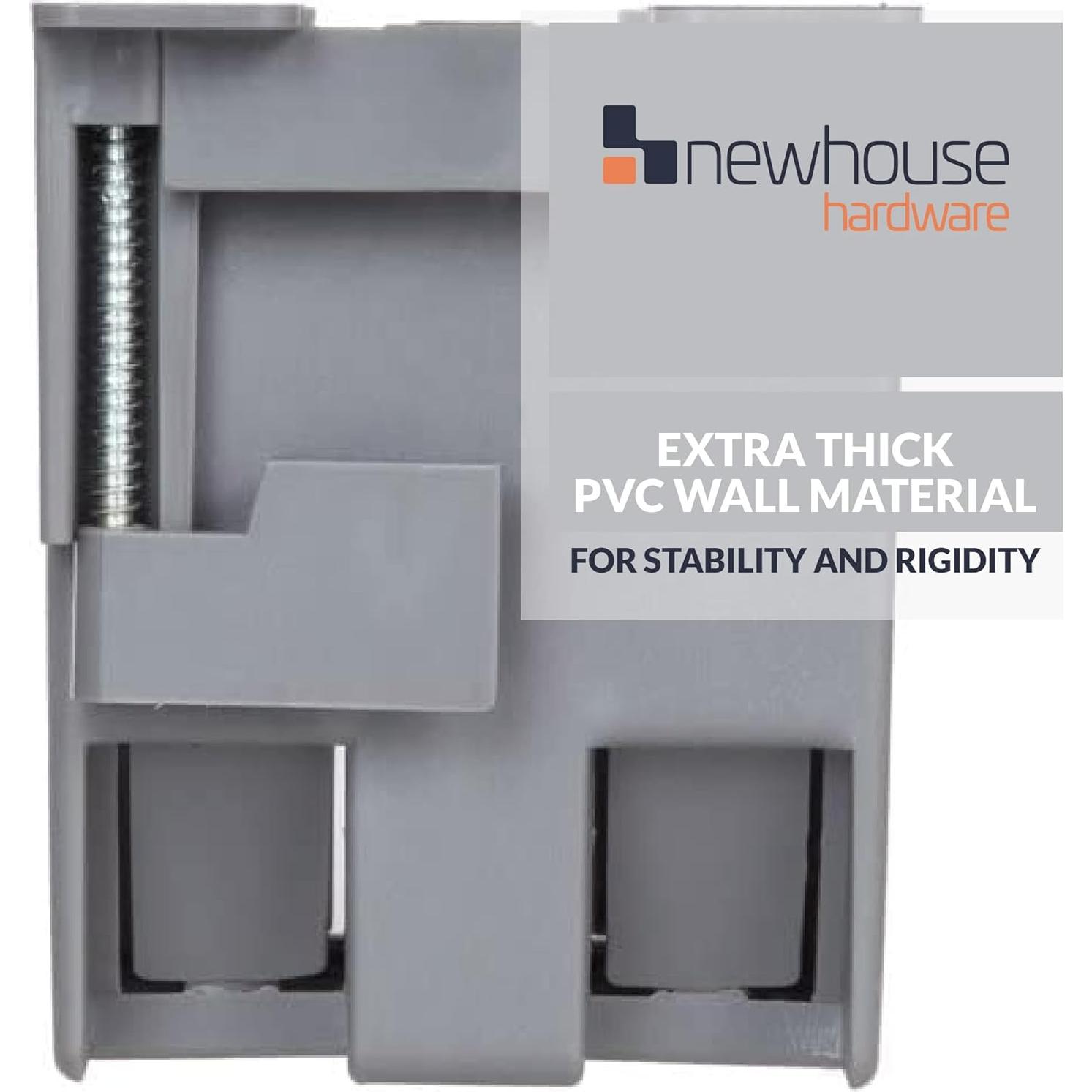 Caja Eléctrica de Trabajo Antiguo Newhouse 1 Gang PVC 14 Pulgadas Cúbicas