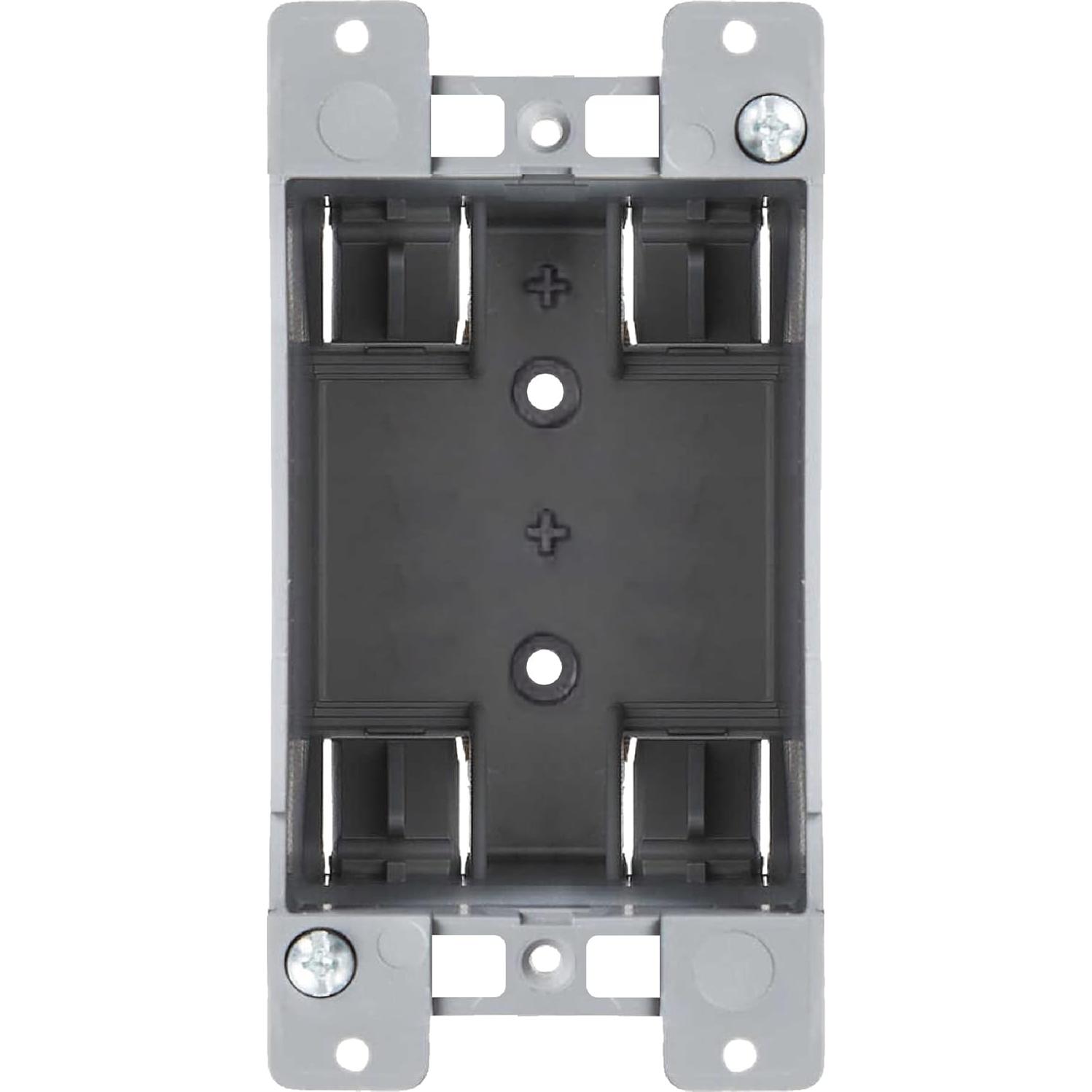 Caja Eléctrica de Trabajo Antiguo Newhouse 1 Gang PVC 14 Pulgadas Cúbicas