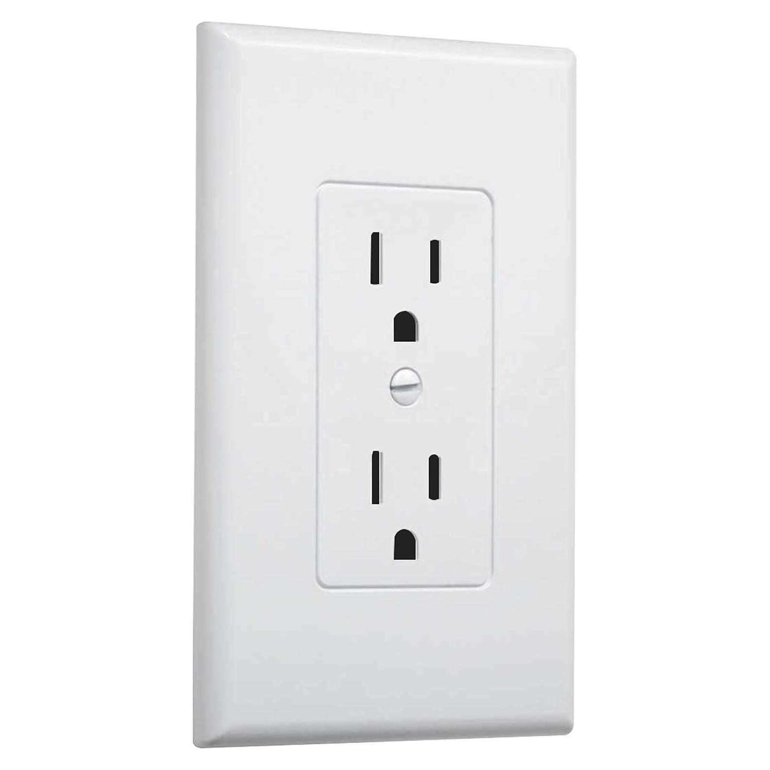 Placa de Pared Decorativa TayMac MW2500W Dúplex Blanca (Paquete de 5)