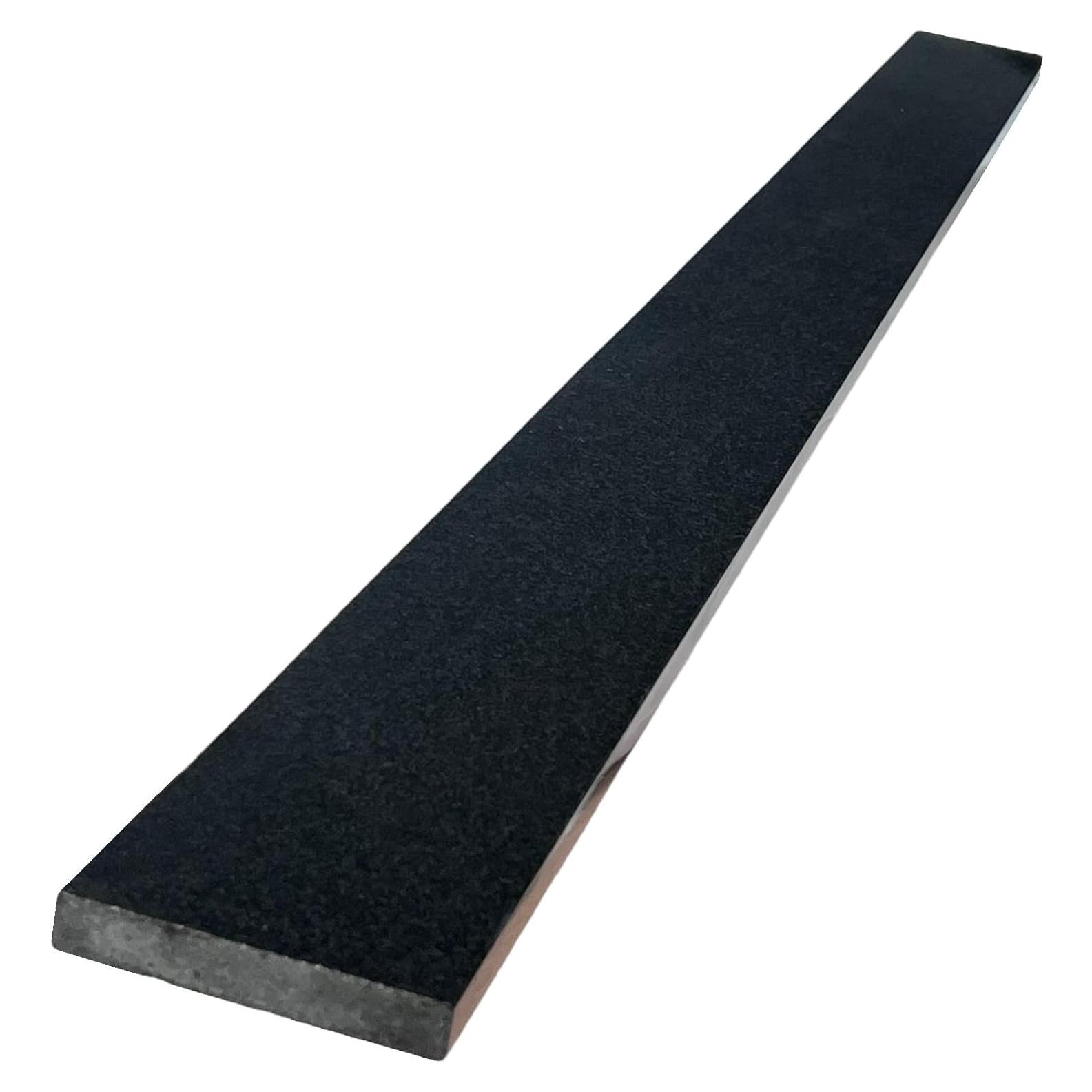 Umbral de Granito Negro Pulido Personalizado 182.88 cm - Threshold.Shop