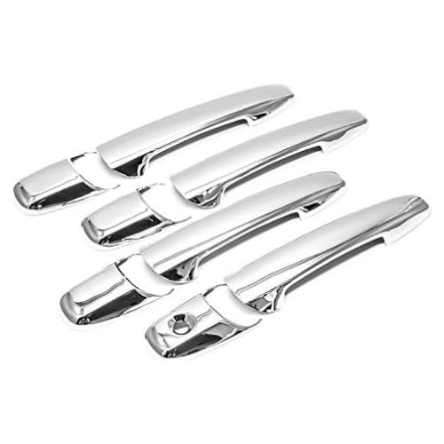 Cubiertas de Manijas de Puerta Chrome Sizver para Lincoln MKX 2007-2010