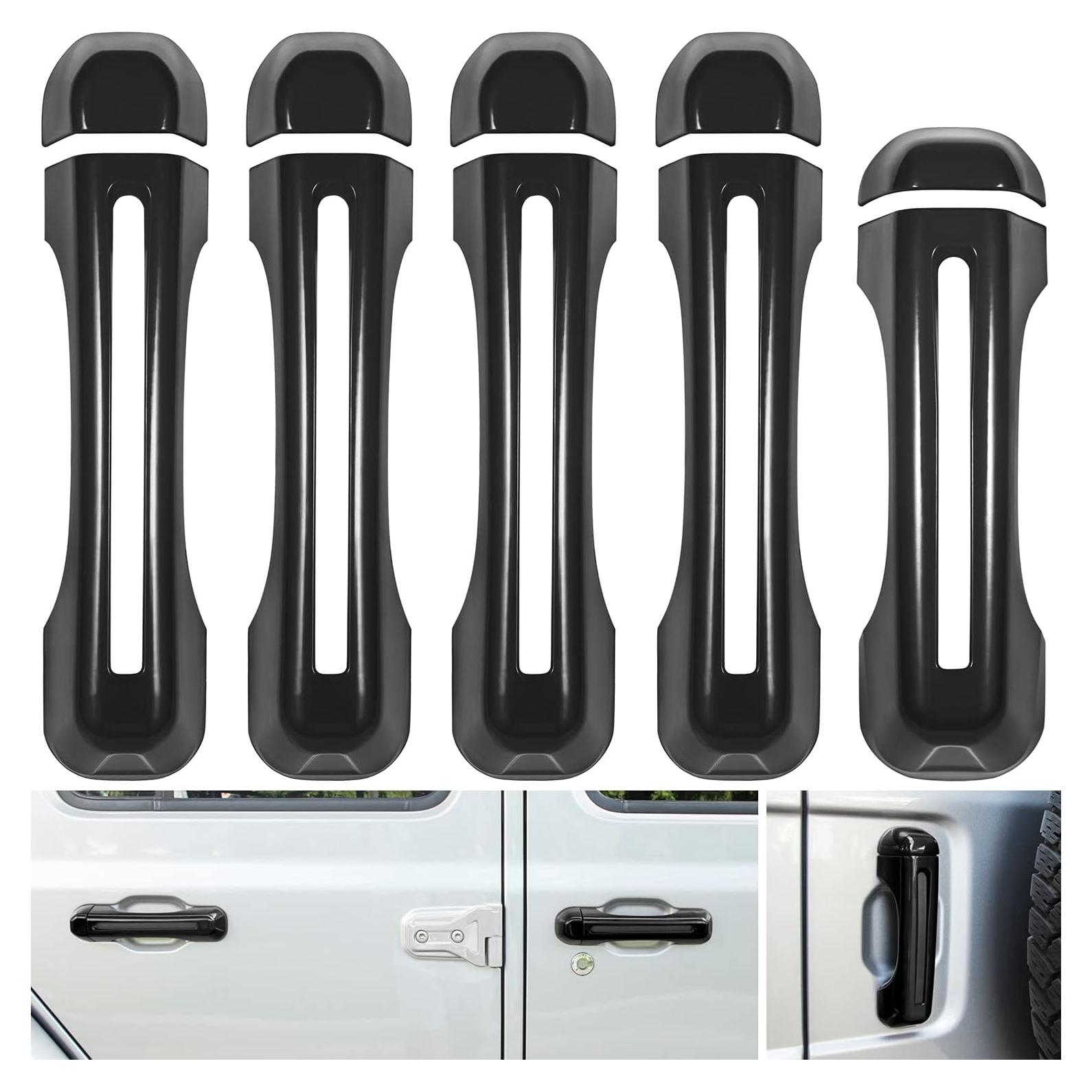 Cubierta Manijas Puerta Jeep Wrangler JL JLU 2018-2024 E-cowlboy 5PCS