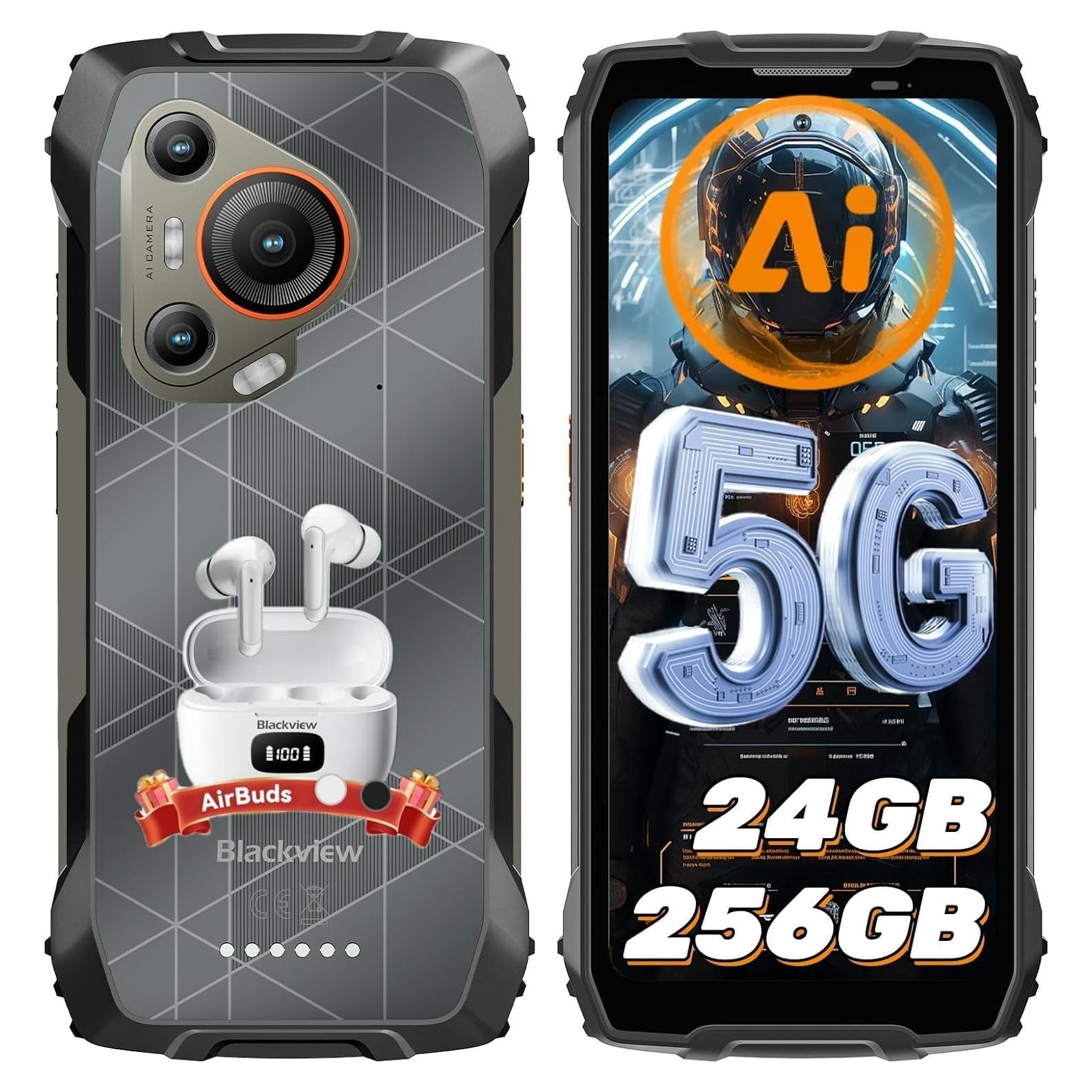 Blackview BL7000 Teléfono Resistente 5G 24GB+256GB Android 15