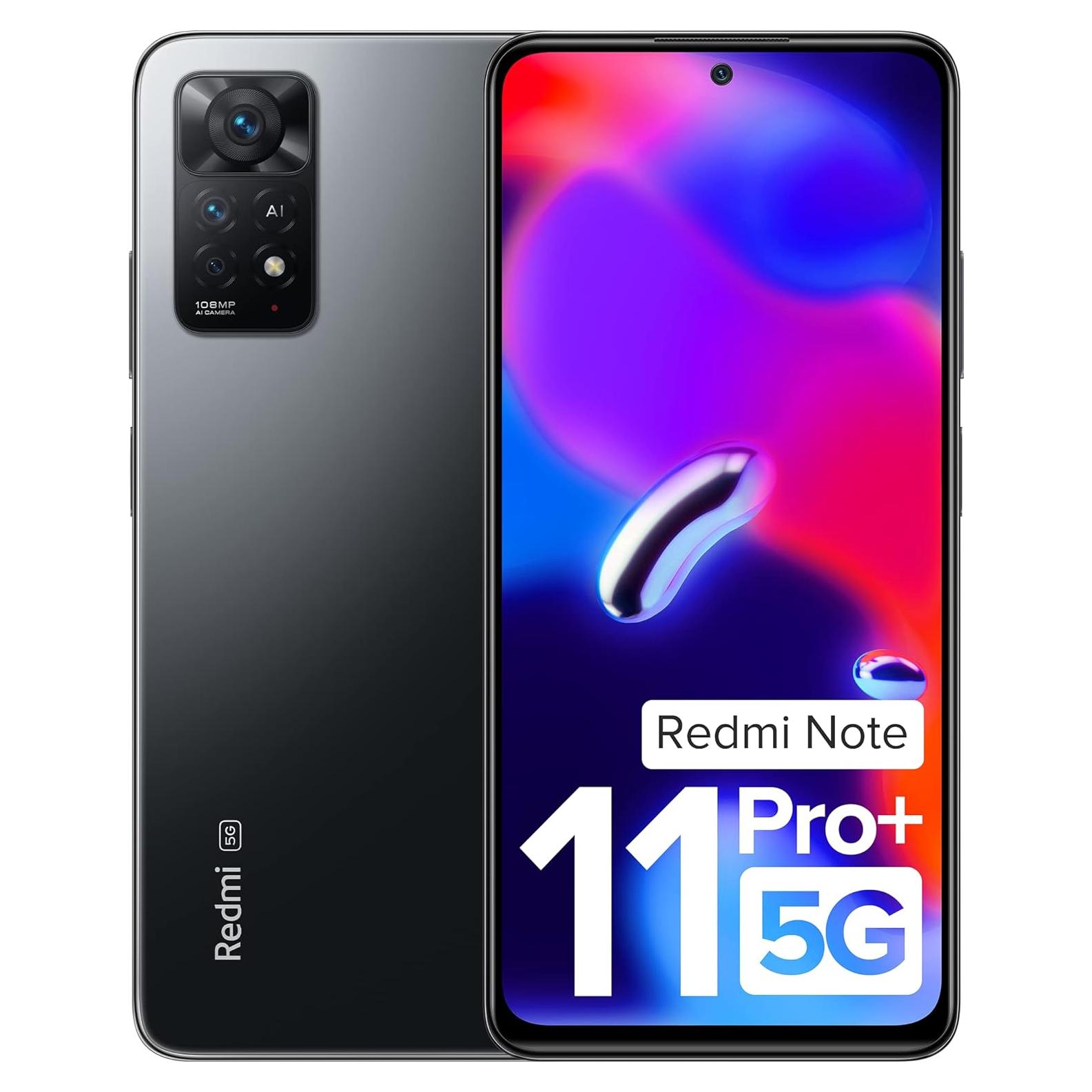 Xiaomi Redmi Note 11 Pro+ 5G 128GB 6GB Negro 108MP