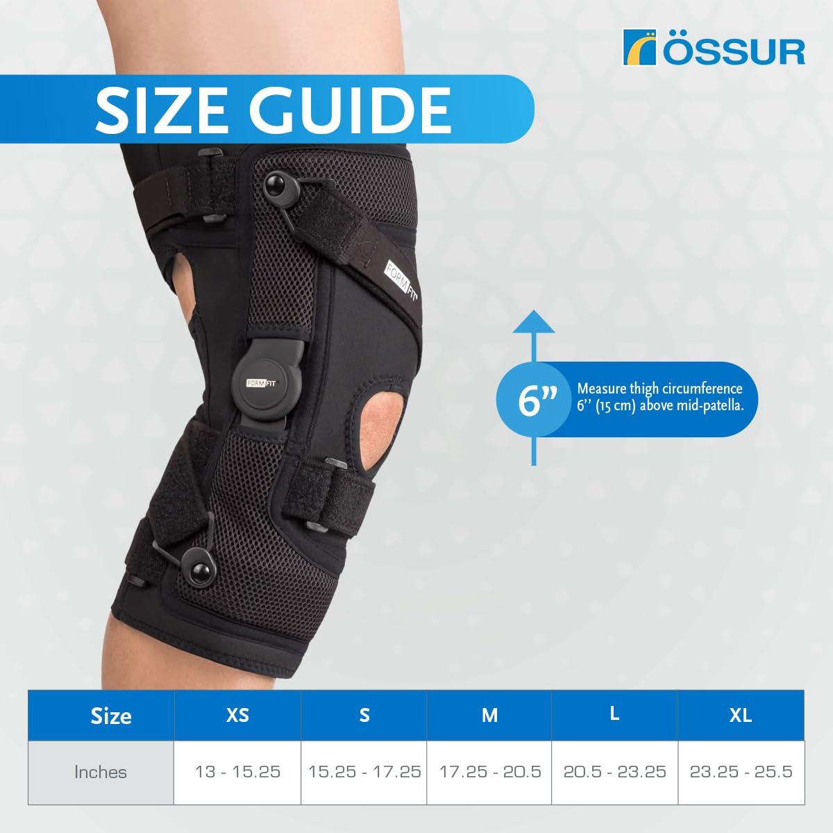 Soporte de Rodilla MCL Formfit Össur - Férula Ajustable para Lesiones