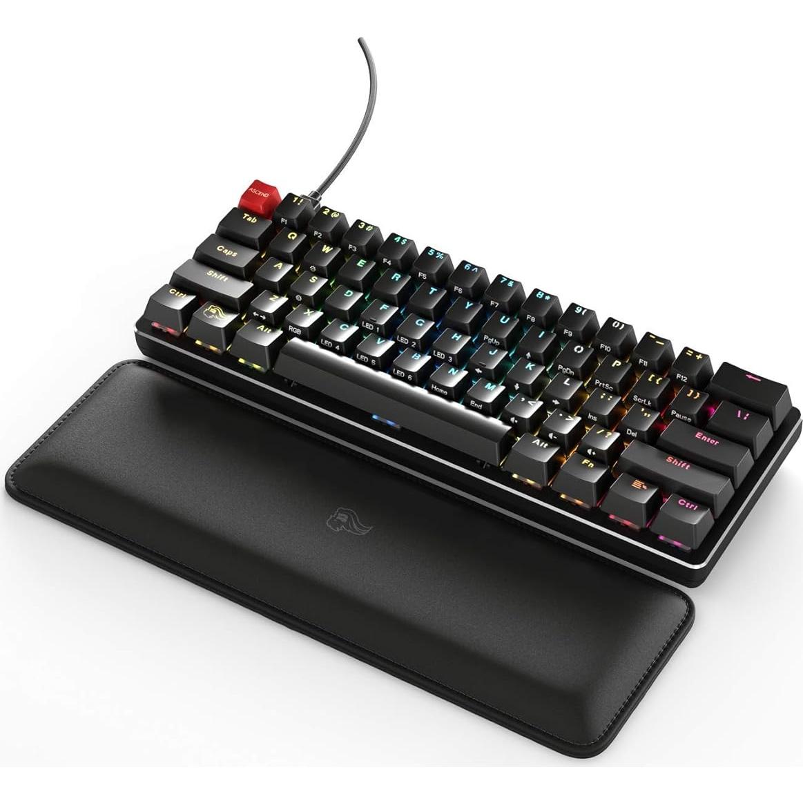 Almohadilla de Muñeca Ergonómica Gloriosa GSW-75-STEALTH 30.48x10.16 cm