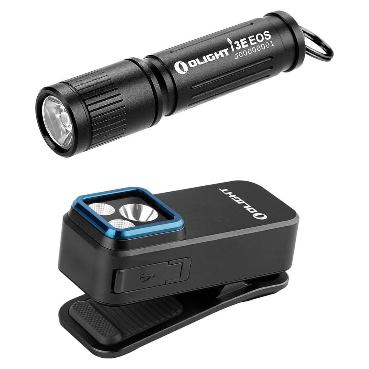 Linterna EDC OLIGHT i3E AAA 90 Lúmenes IPX8 con Clip