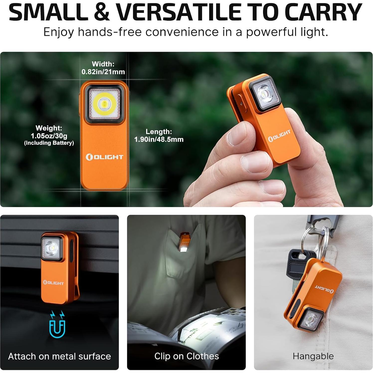 Linterna Recargable OLIGHT Seeker 4 Pro 4600 Lúmenes EDC