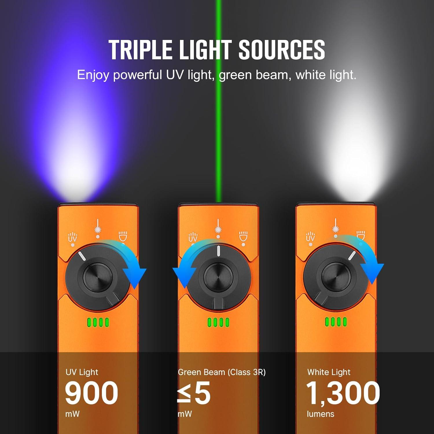 Linterna EDC OLIGHT Arkfeld Pro Recargable 1300 Lúmenes