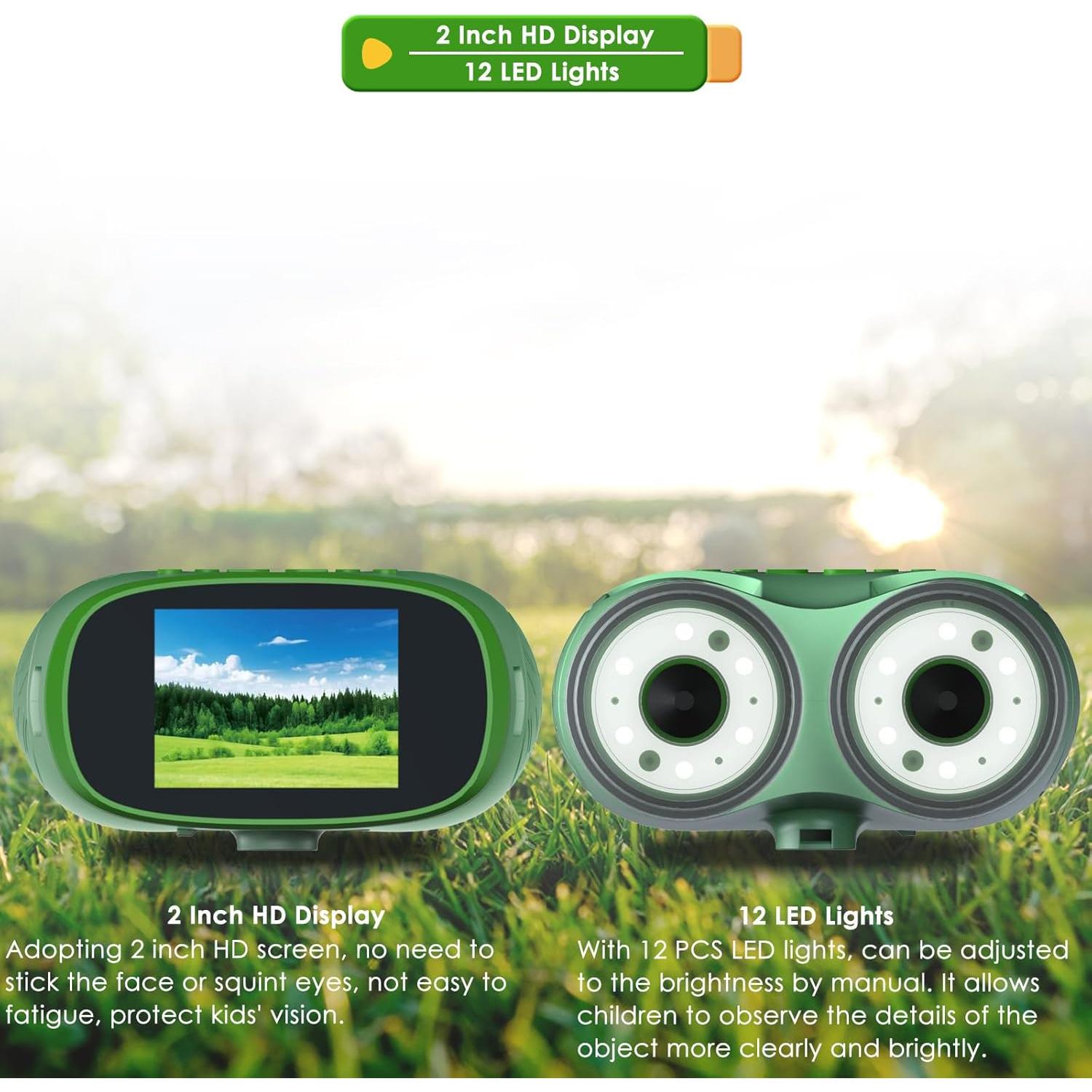 Microscopio Digital ZOMFOM 3-en-1 para Niños 800X HD