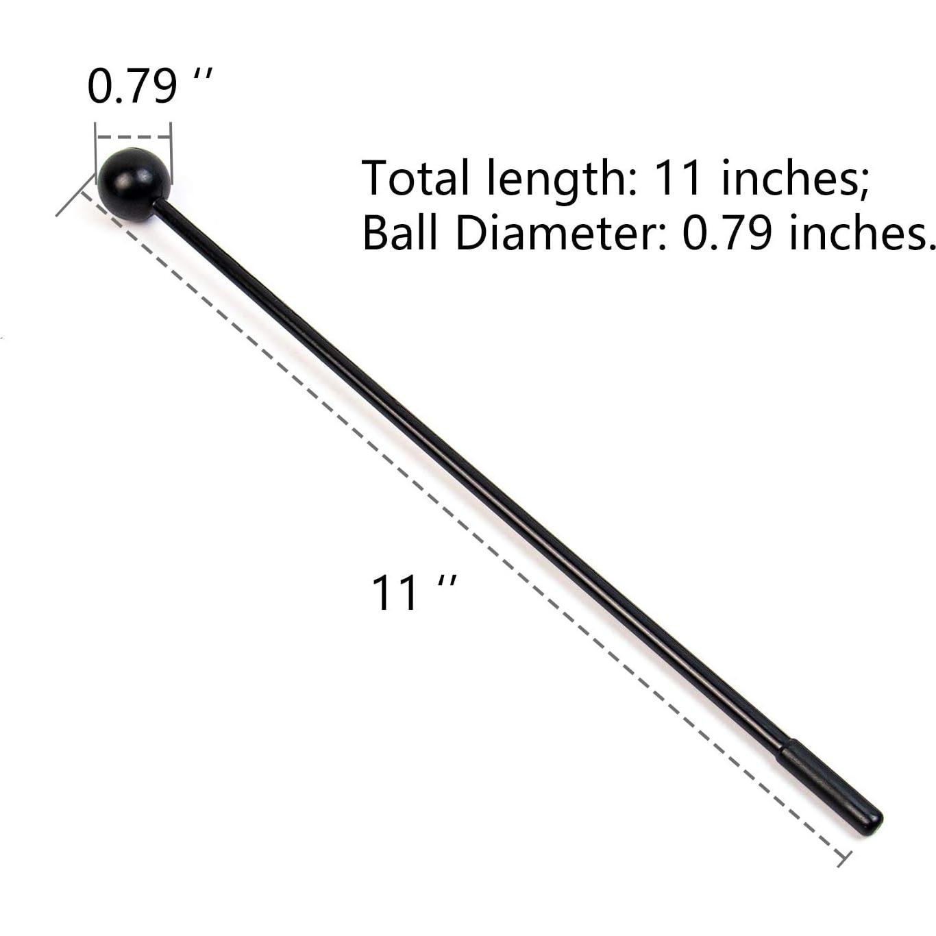 Martillos de Plástico para Percusión Framendino 10 Piezas 28 cm