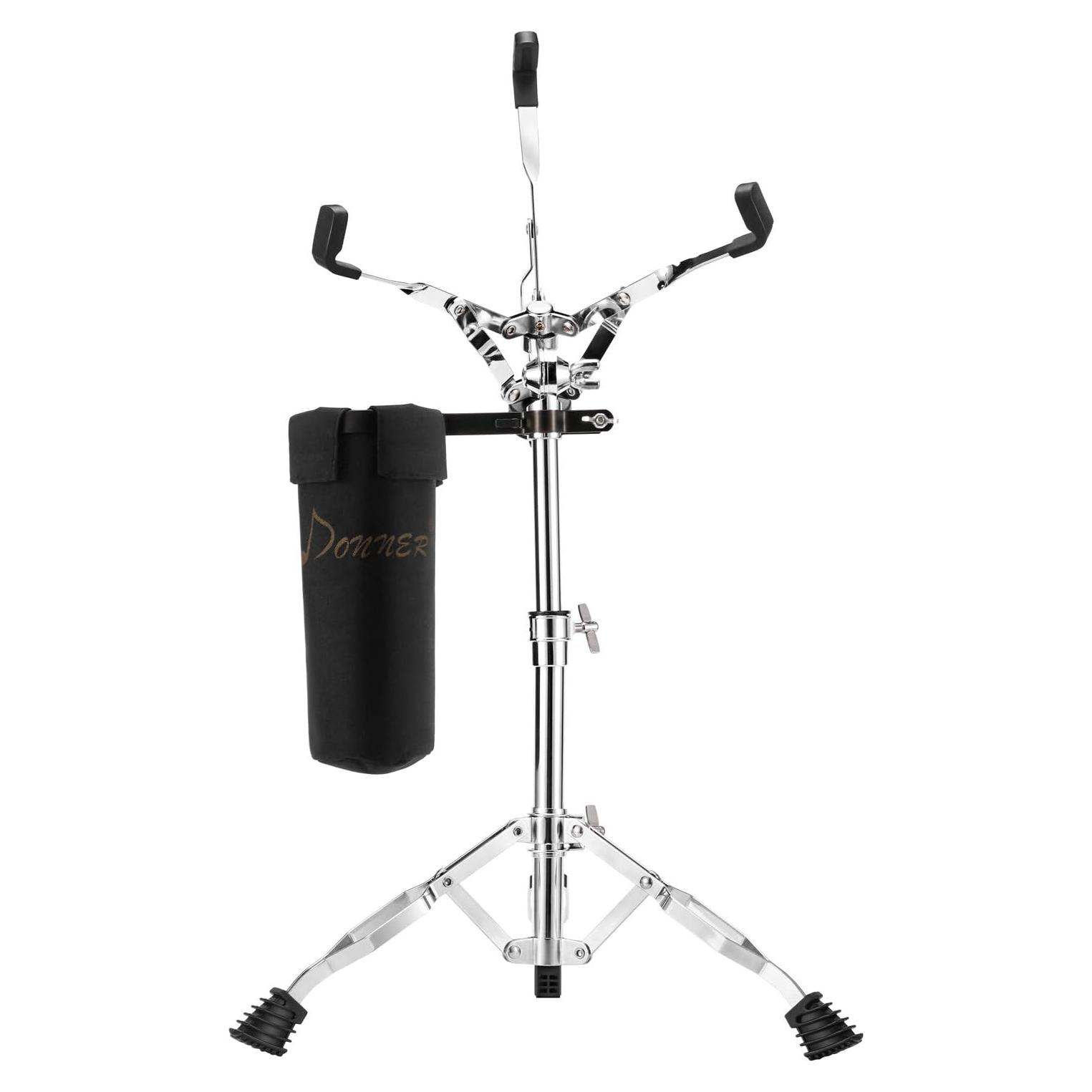 Soporte de tambor snare Donner ajustable 10-14" altura 36-58 cm