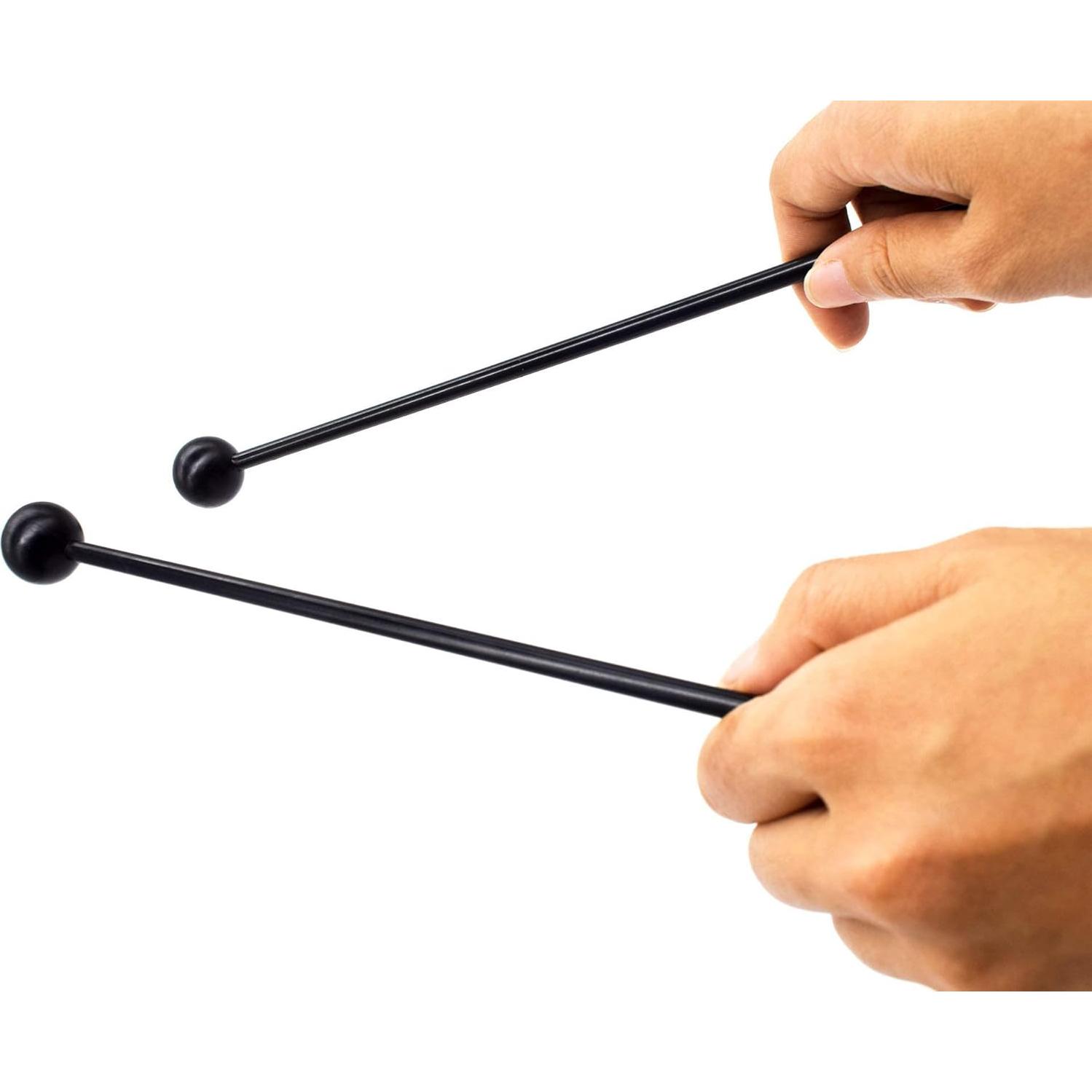 Paquete de 10 Martillos de Plástico AUEAR para Percusión 27.3 cm
