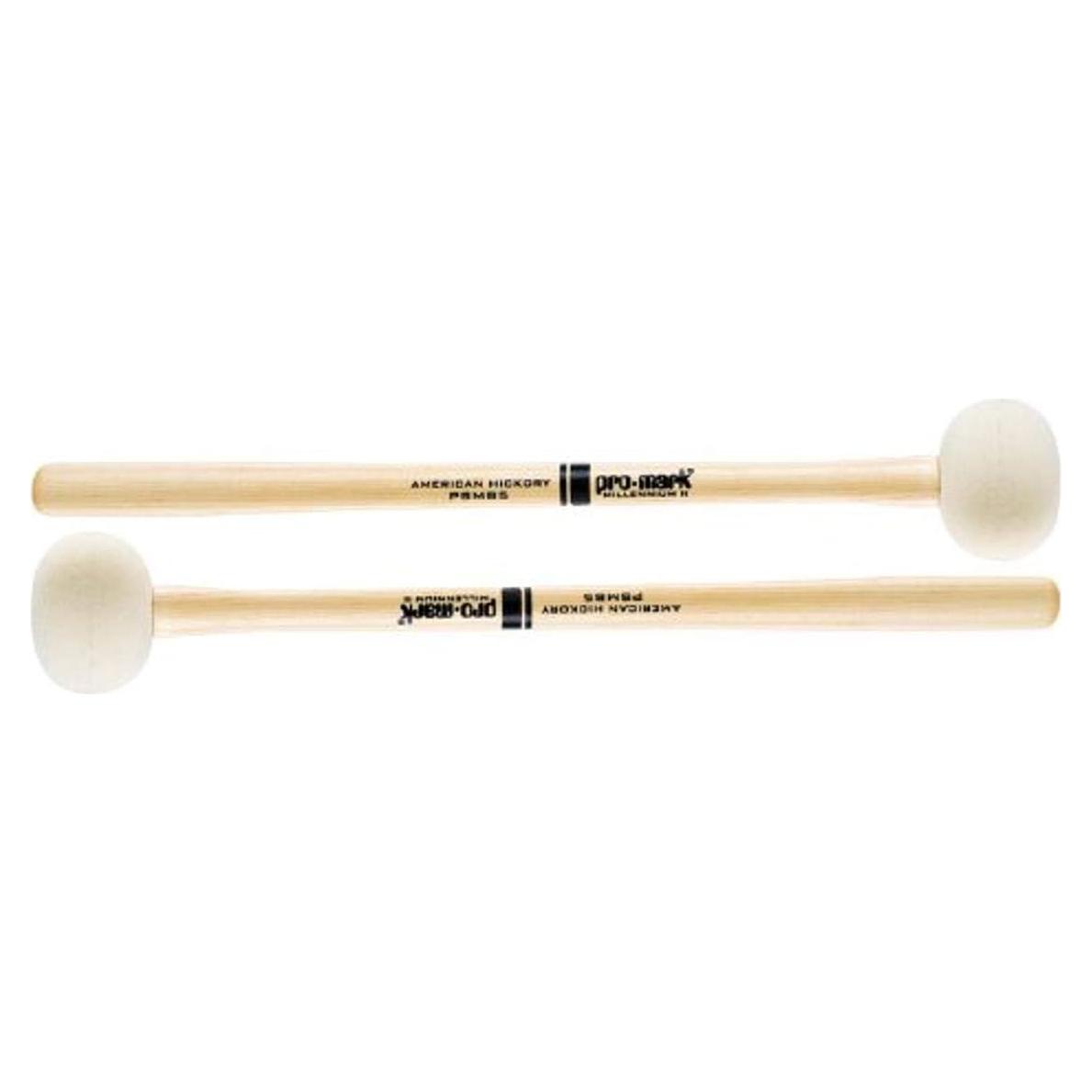 Mazos de Batería de Bajo Promark PSMB5 con Cabeza de Fieltro