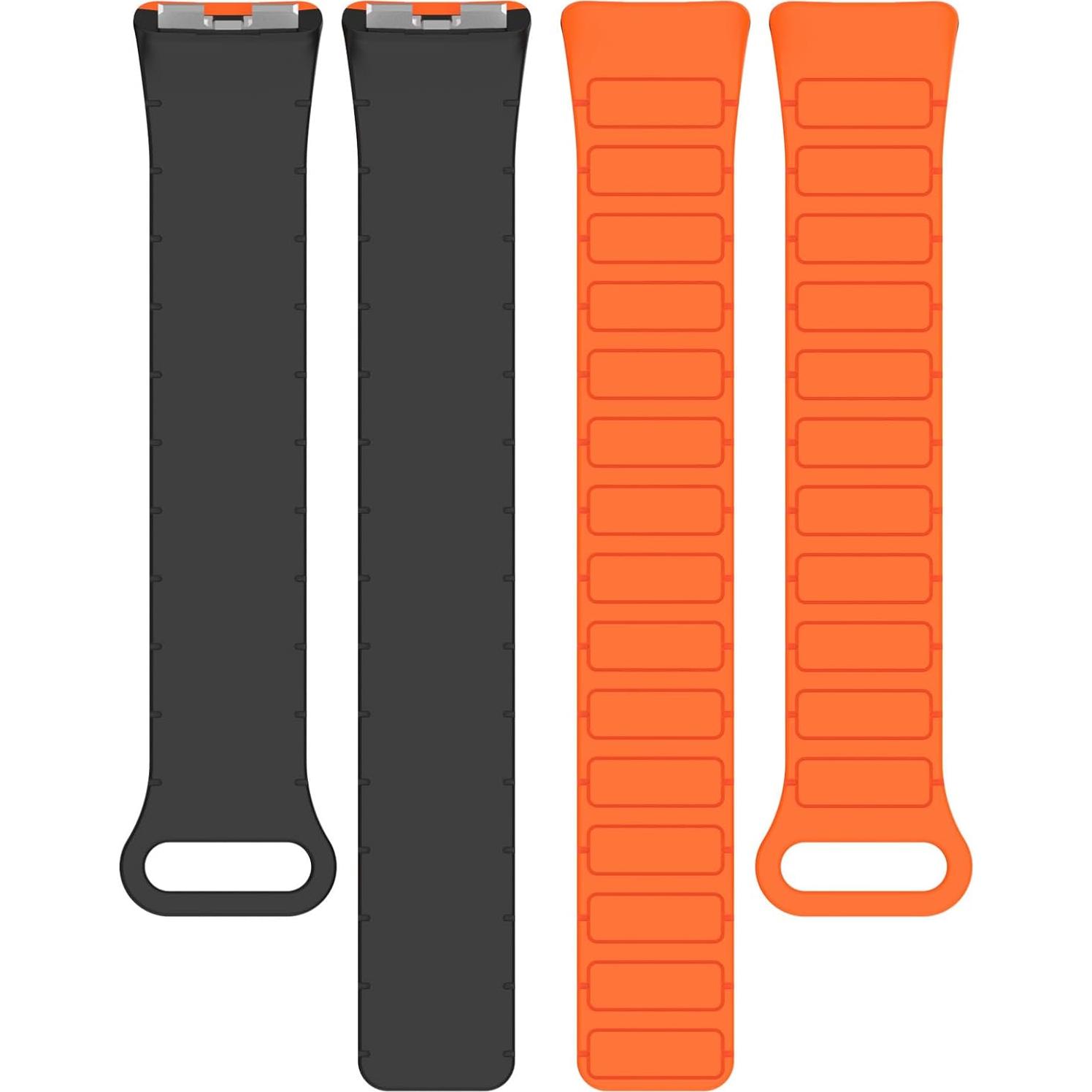 Correa de Silicona Ajustable AWADUO para Huawei Band 10/9/8 - Negro