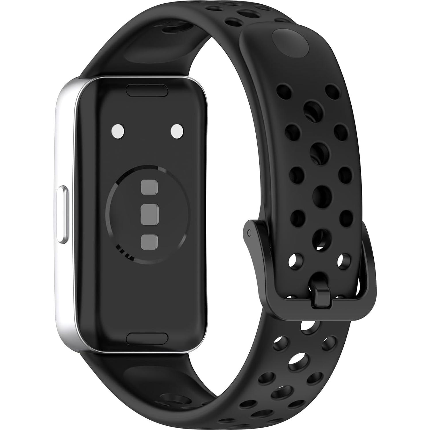 Correa de Silicona Disscool para Huawei Band 10/9/8 NFC - Ajustable