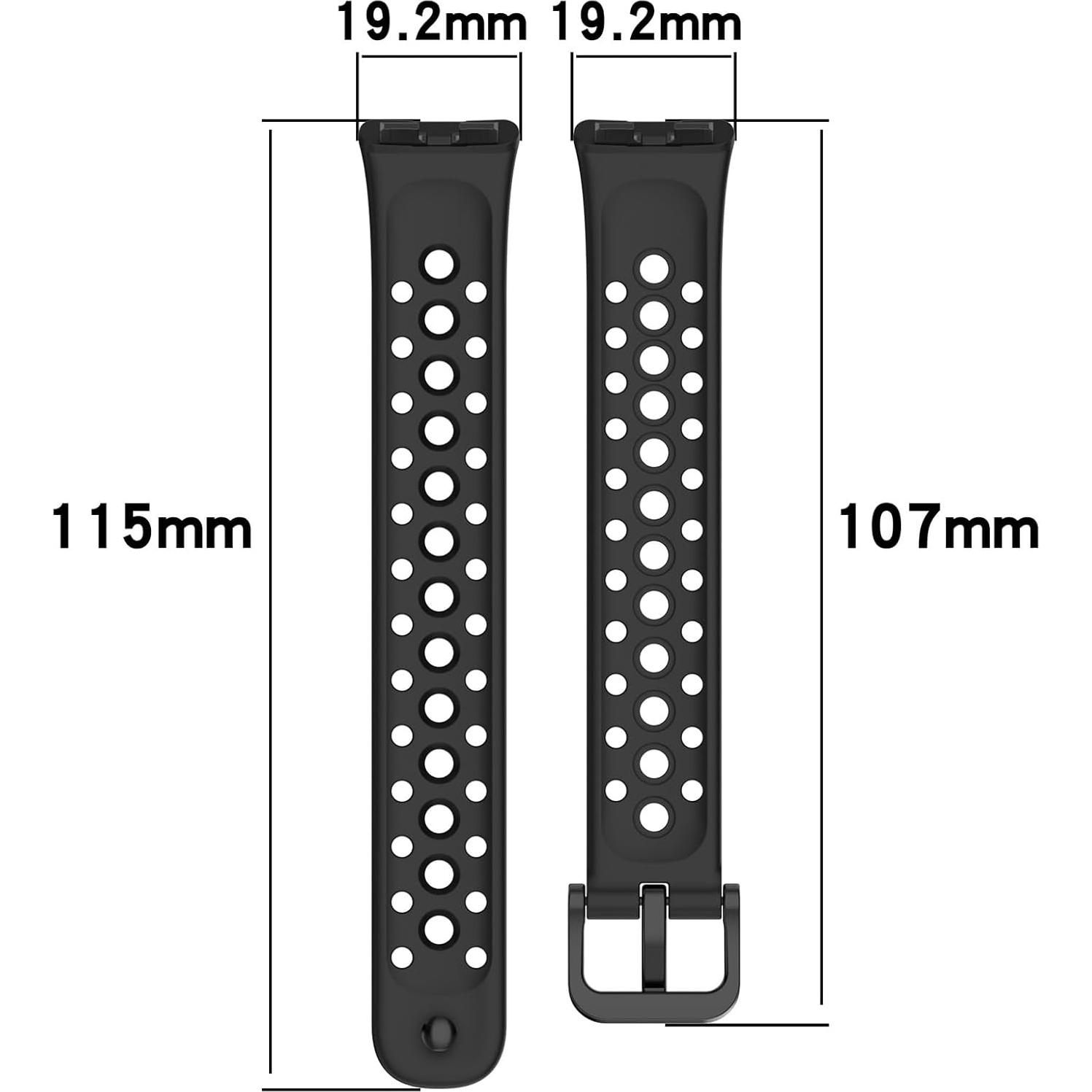Correa de Silicona Disscool para Huawei Band 10/9/8 NFC - Ajustable