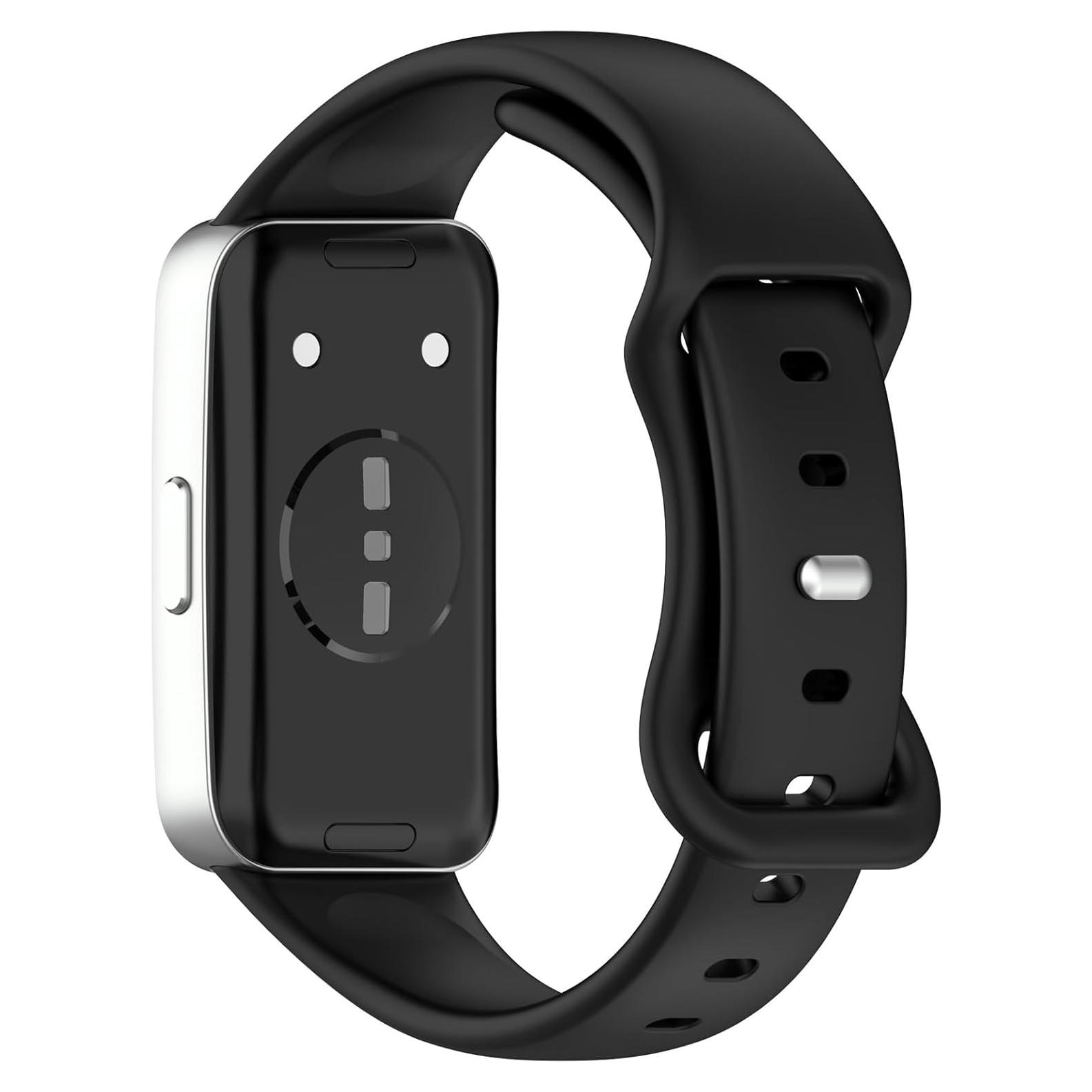 Correa de Silicona Disscool para Huawei Band 10/9/8 NFC - Ajustable