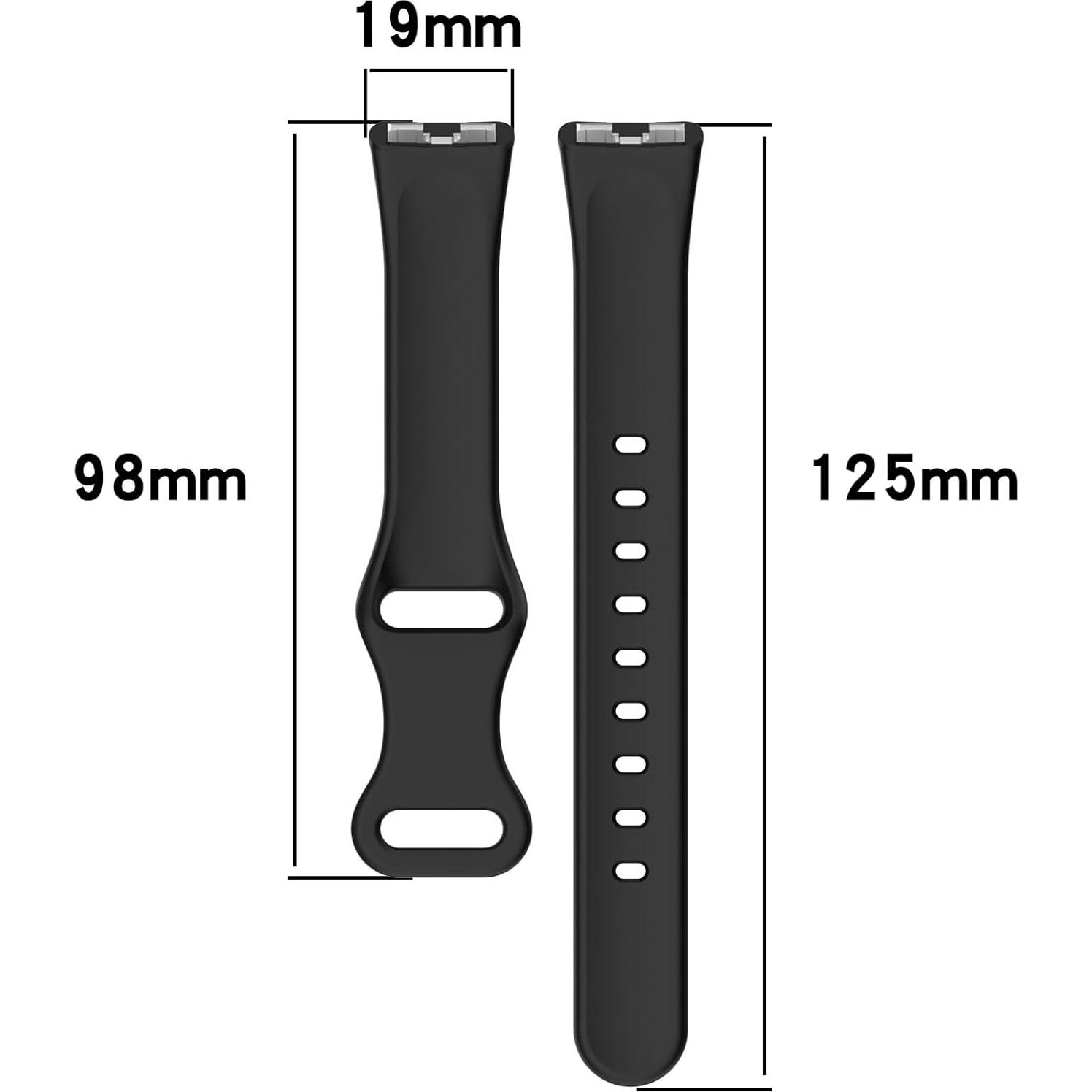Correa de Silicona Disscool para Huawei Band 10/9/8 NFC - Ajustable