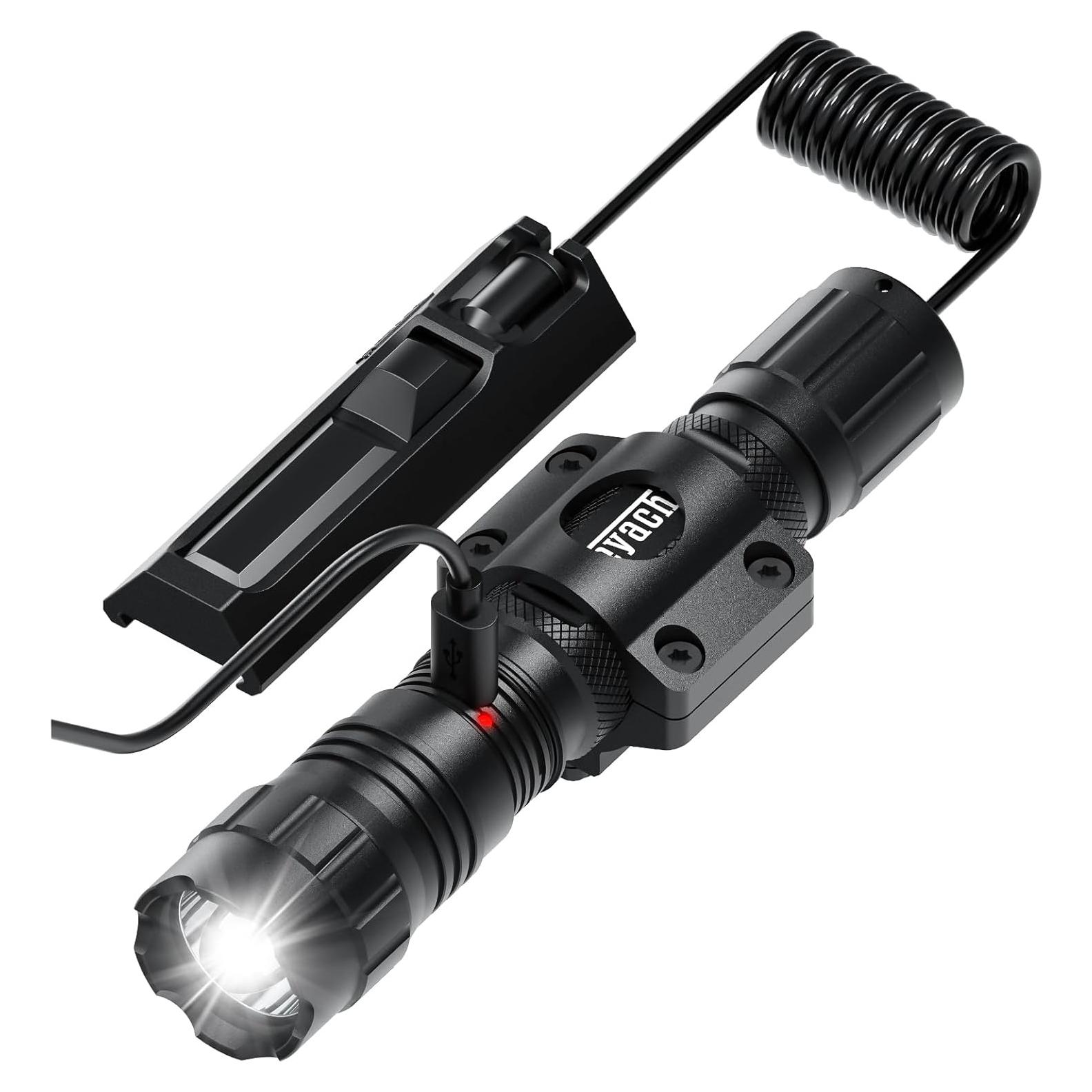 Linterna Táctica Recargable Feyachi FL-32 1500 Lúmenes USB-C IPX7