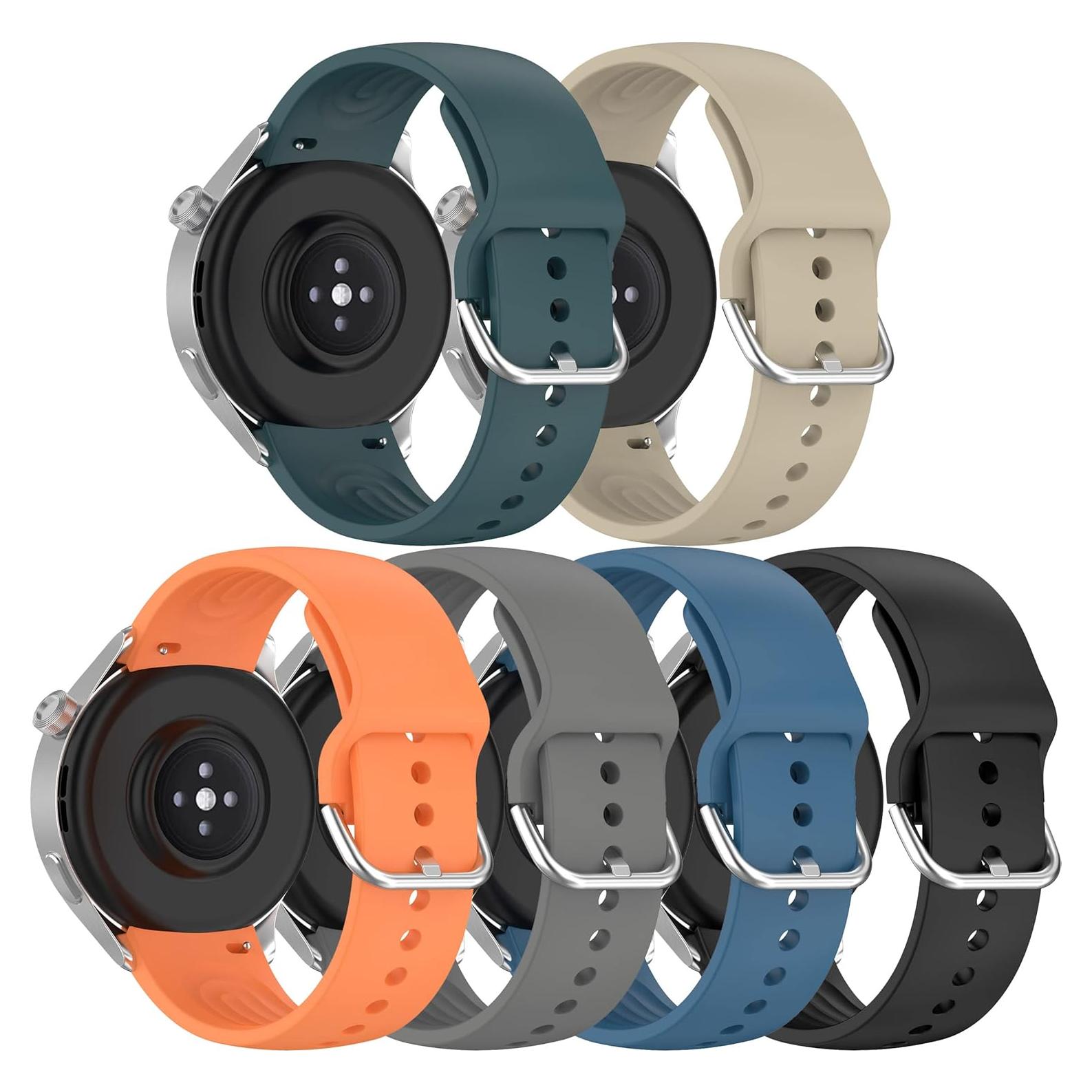 Banda de Silicona FitTurn 22mm para Xiaomi Watch S1/S2/S3/S4