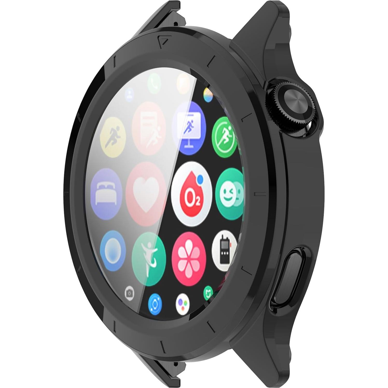 Funda Disscool para Xiaomi Watch S4 con protector de pantalla