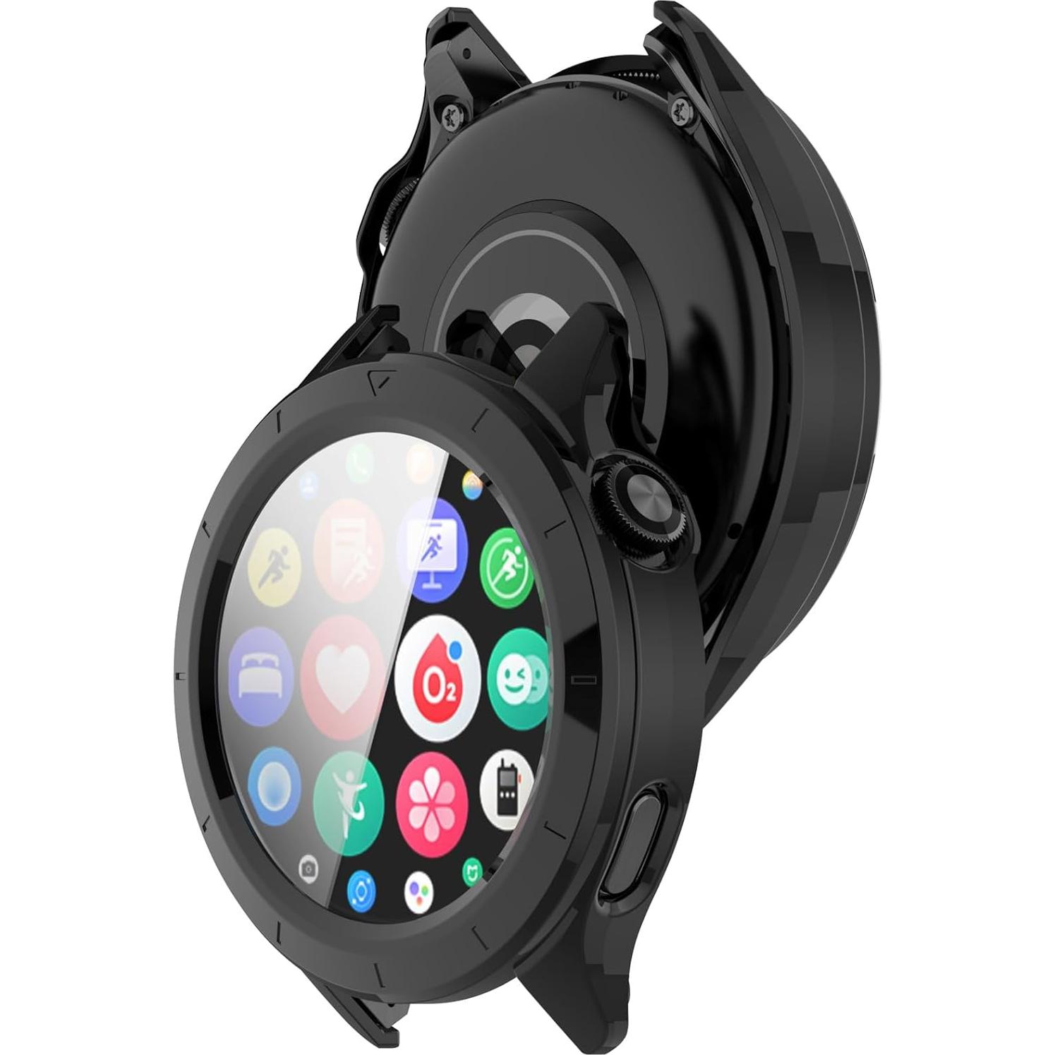 Funda Disscool para Xiaomi Watch S4 con protector de pantalla