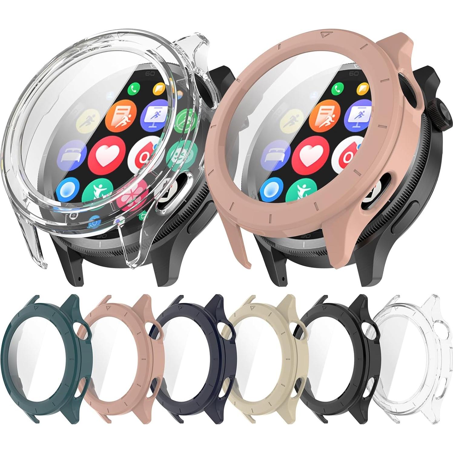Funda Disscool para Xiaomi Watch S4 con protector de pantalla