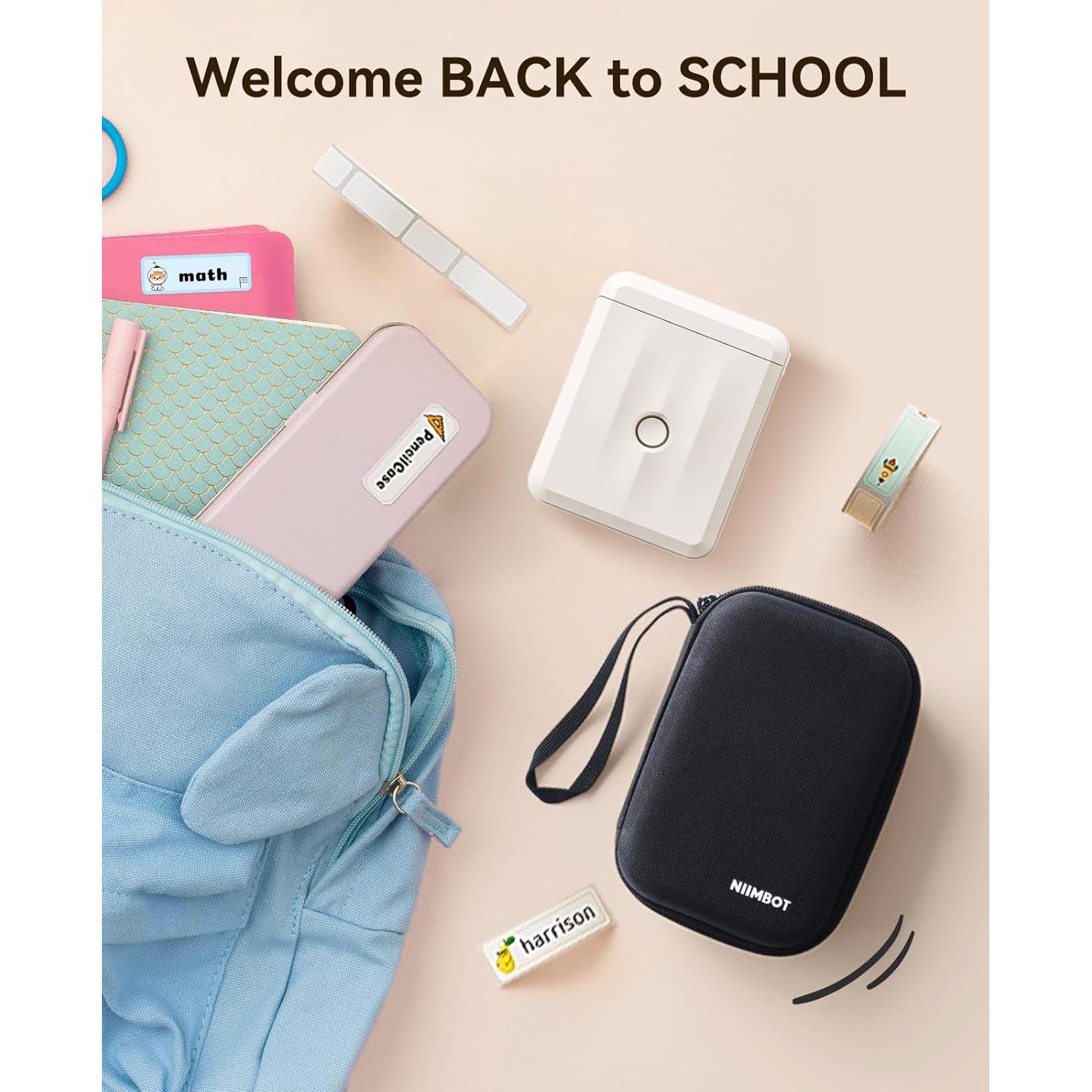 Máquina de Etiquetas NIIMBOT D110M con 3 Rollos 1.4x6 cm