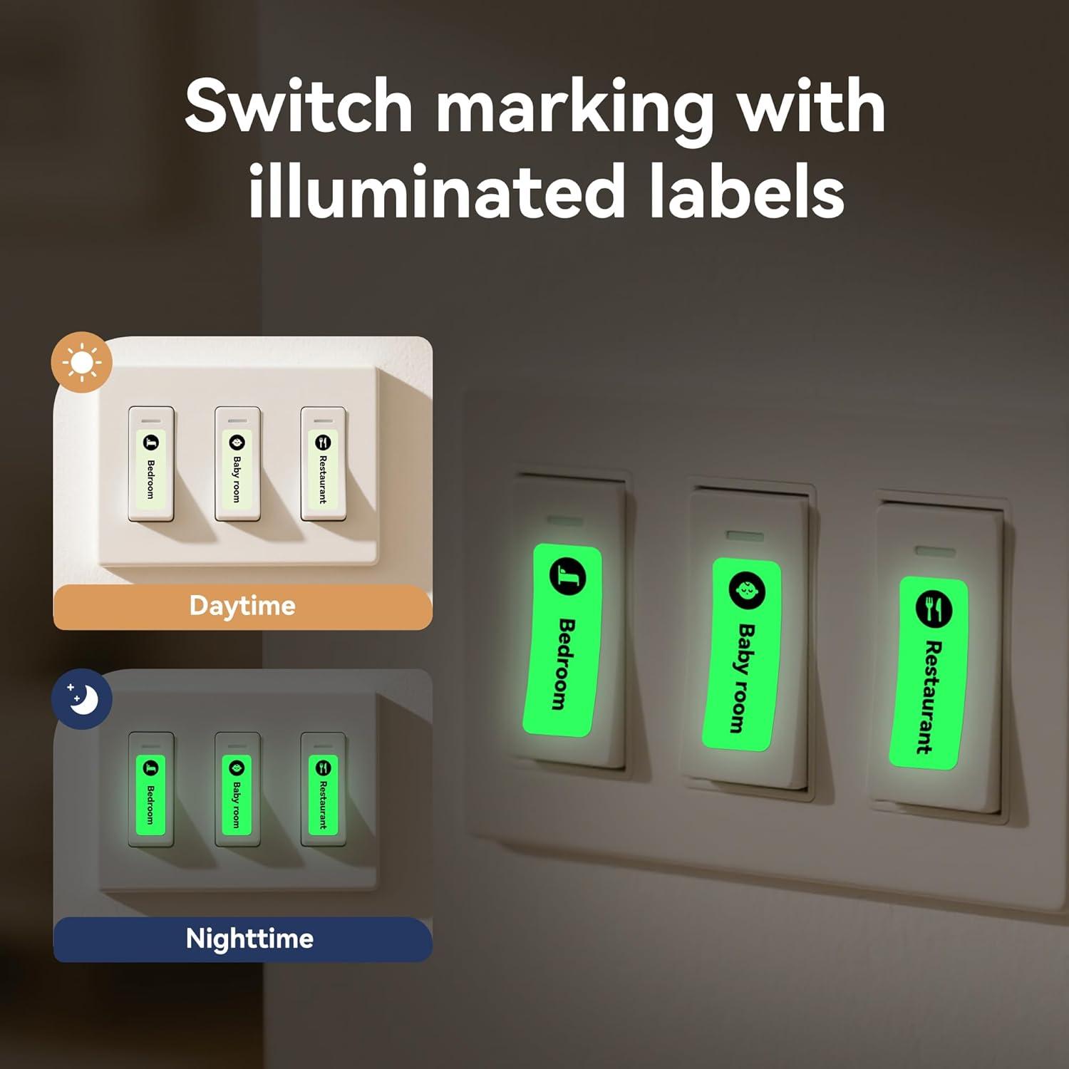 Cinta de Etiquetas Térmicas NIIMBOT 3 Rollos para Interruptor D