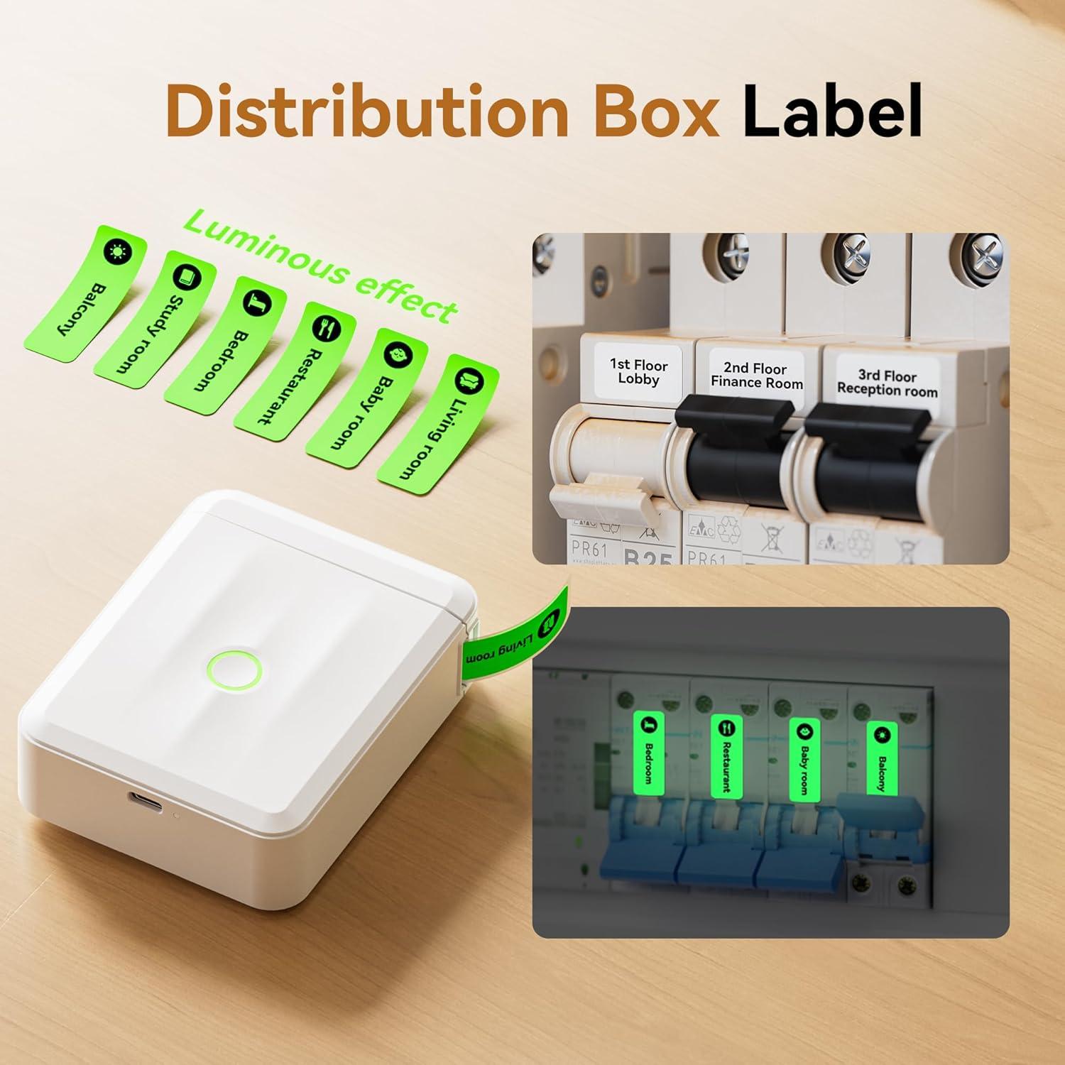 Cinta de Etiquetas Térmicas NIIMBOT 3 Rollos para Interruptor D