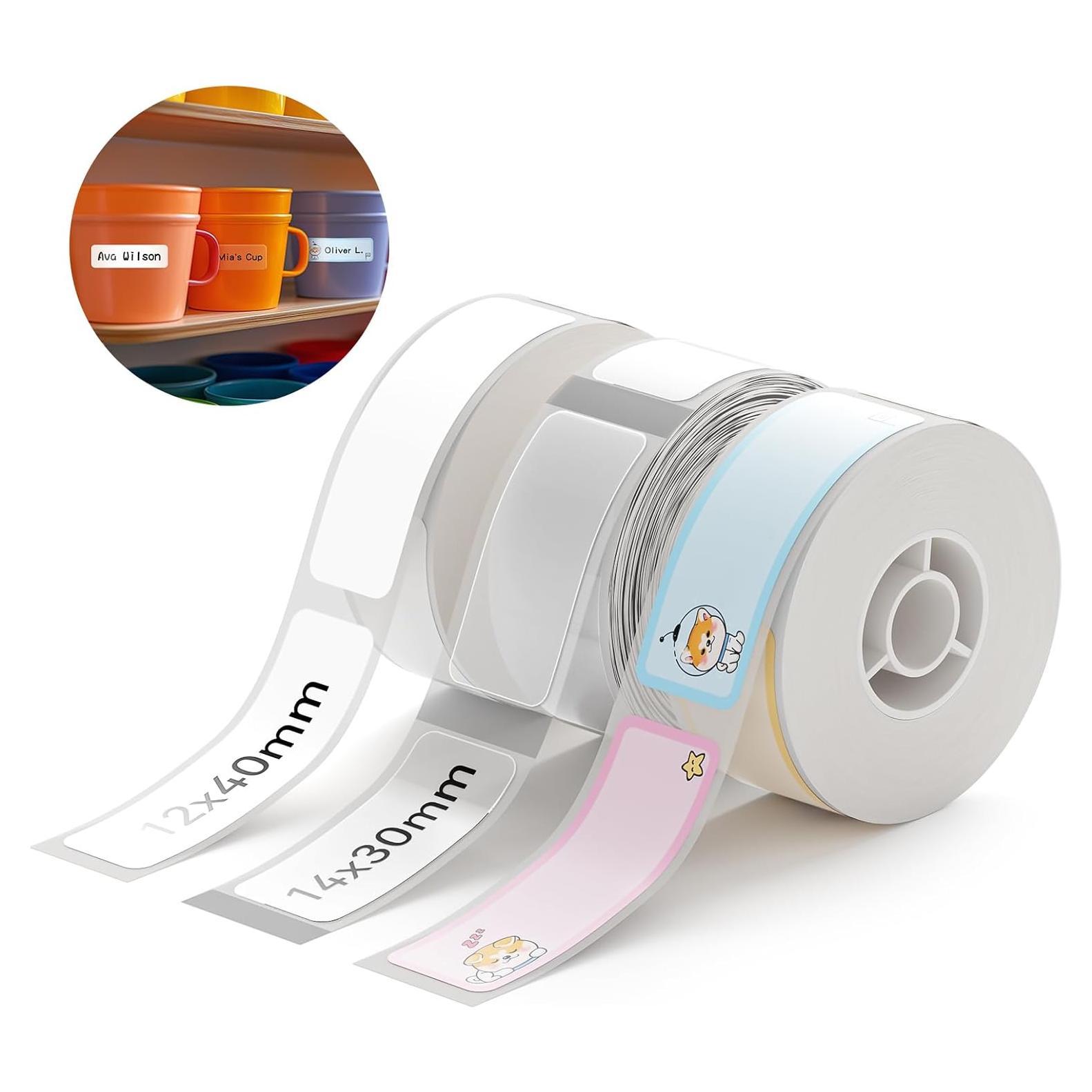 Etiquetas autoadhesivas NIIMBOT 0.5" (1.27 cm) 3 rollos