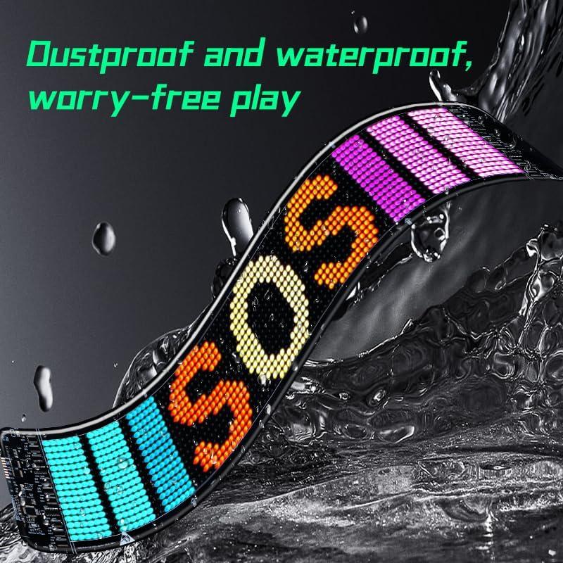 Panel LED Dinámico Gelrova 60x12 cm USB Control Remoto