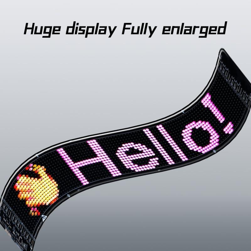 Panel LED Dinámico Gelrova 60x12 cm USB Control Remoto