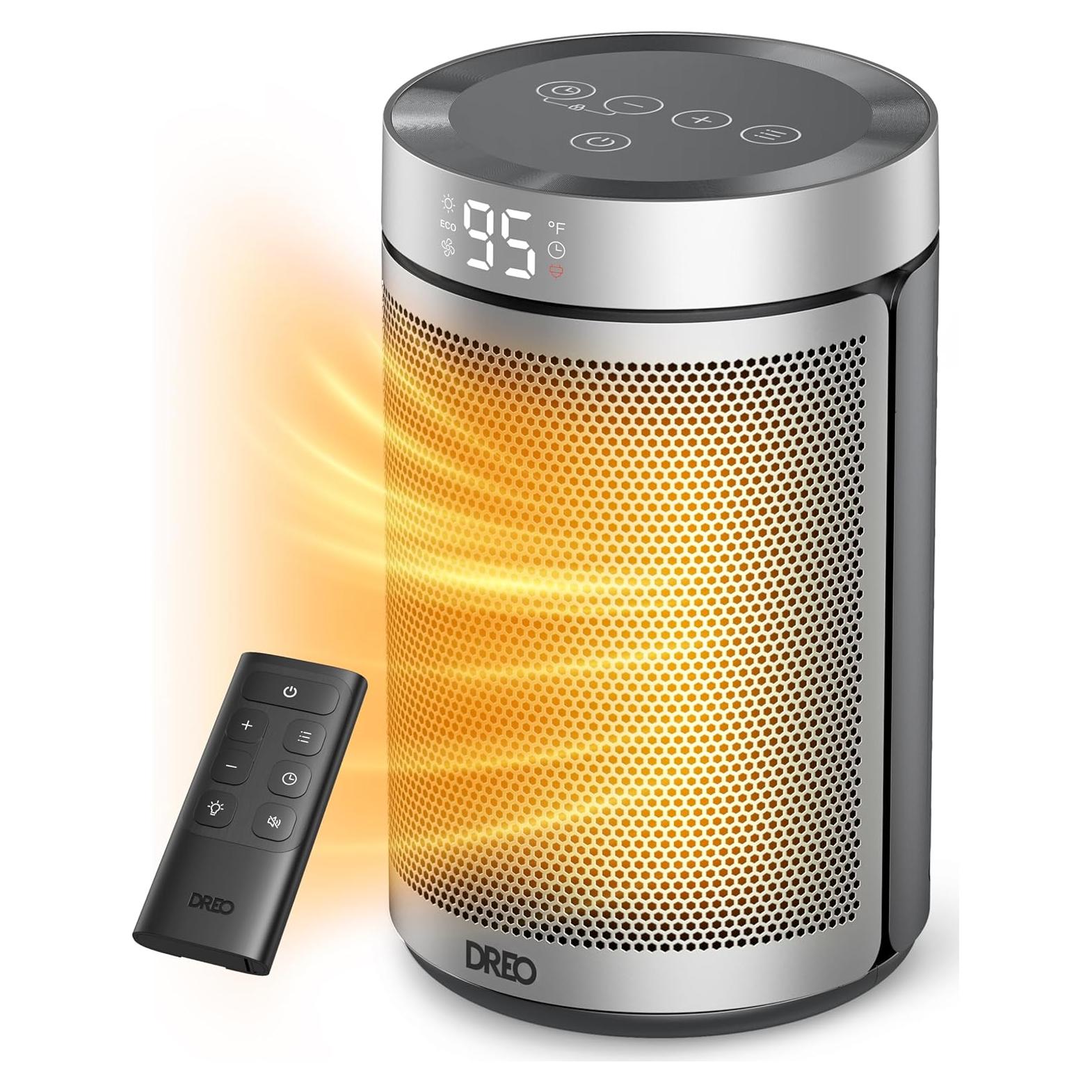 Calefactor Eléctrico Dreo DR-HSH006 1500W PTC Plata