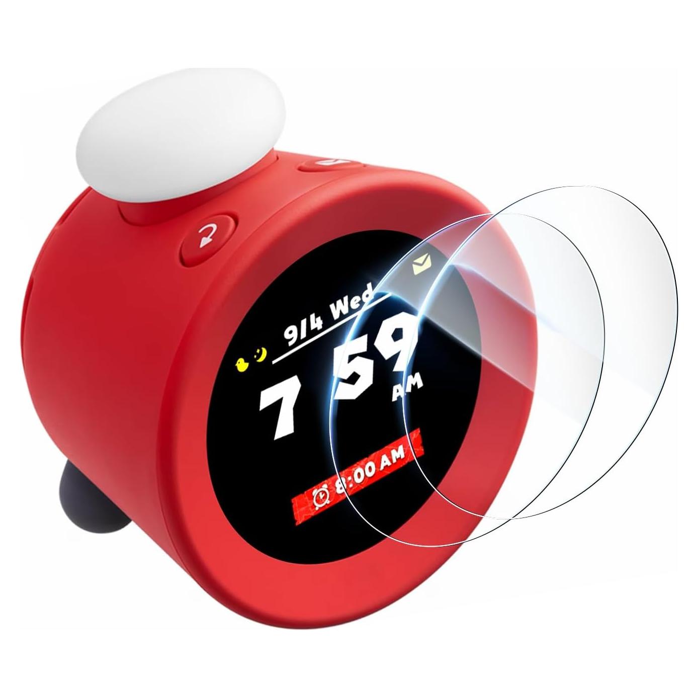 Protector de Pantalla HD DLseego para Reloj Alarmo - 2 Paquetes