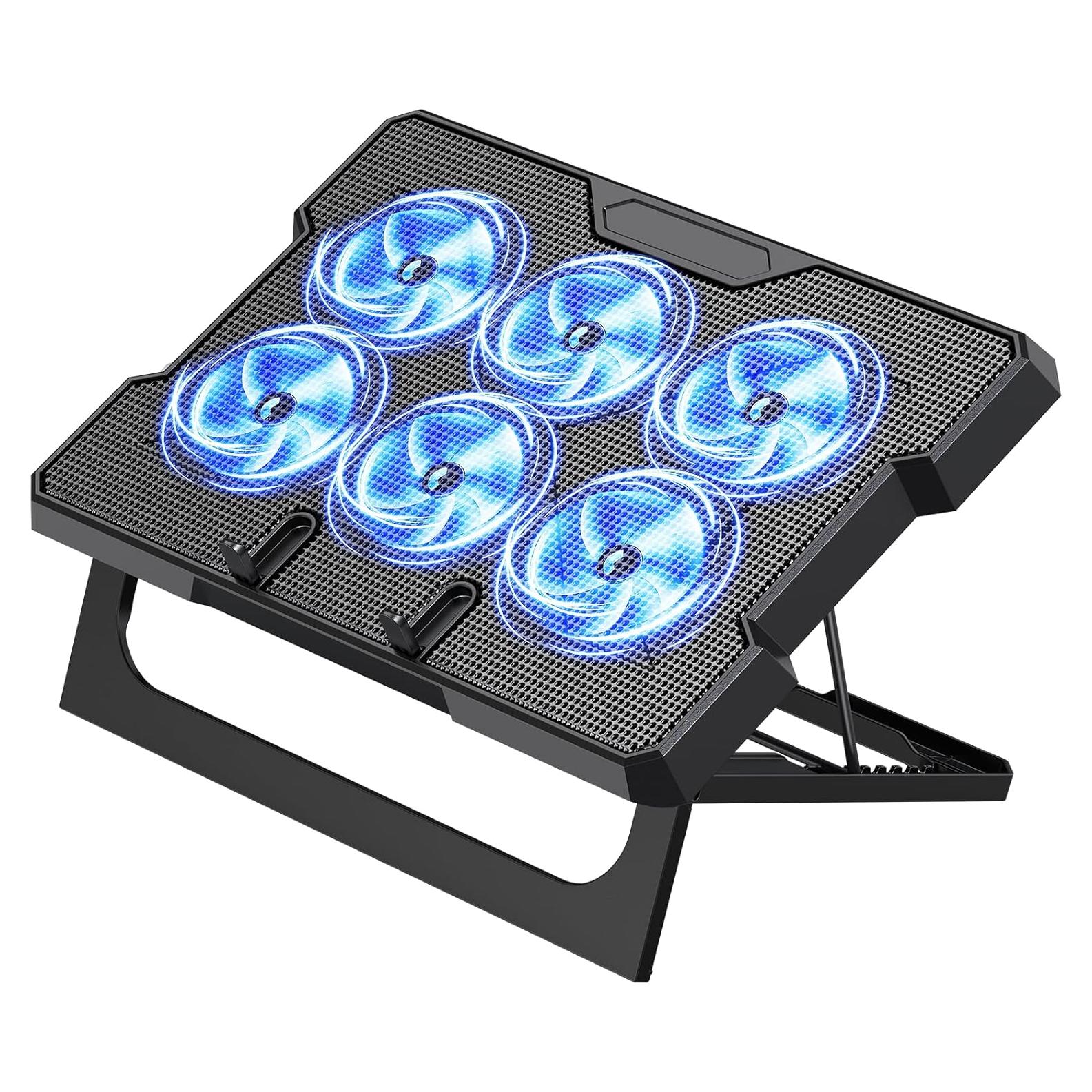 Base de Enfriamiento para Laptop MOKURU CR169 hasta 17.3" Negro