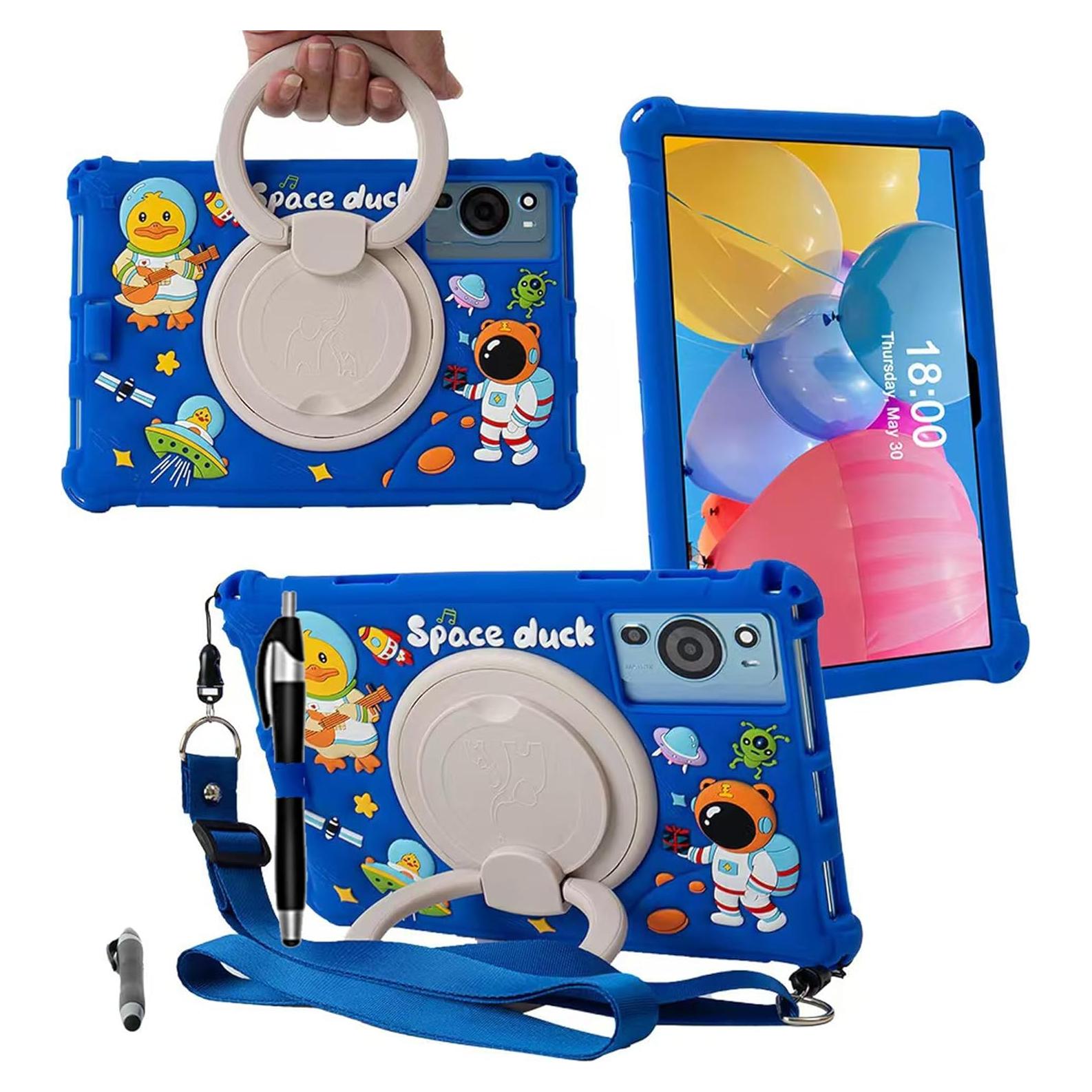 Funda para Tablet TCL Tab 10 5G 10.1" Azul Oscuro con Soporte