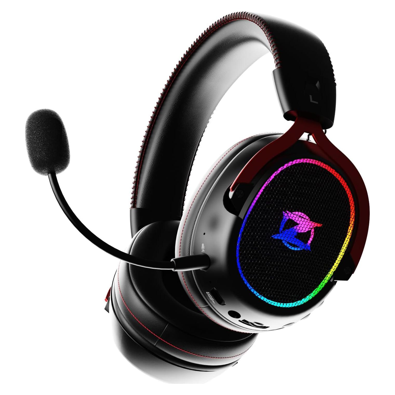 Auriculares Gaming Inalámbricos Buwnia GH100 40h Batería 7.1