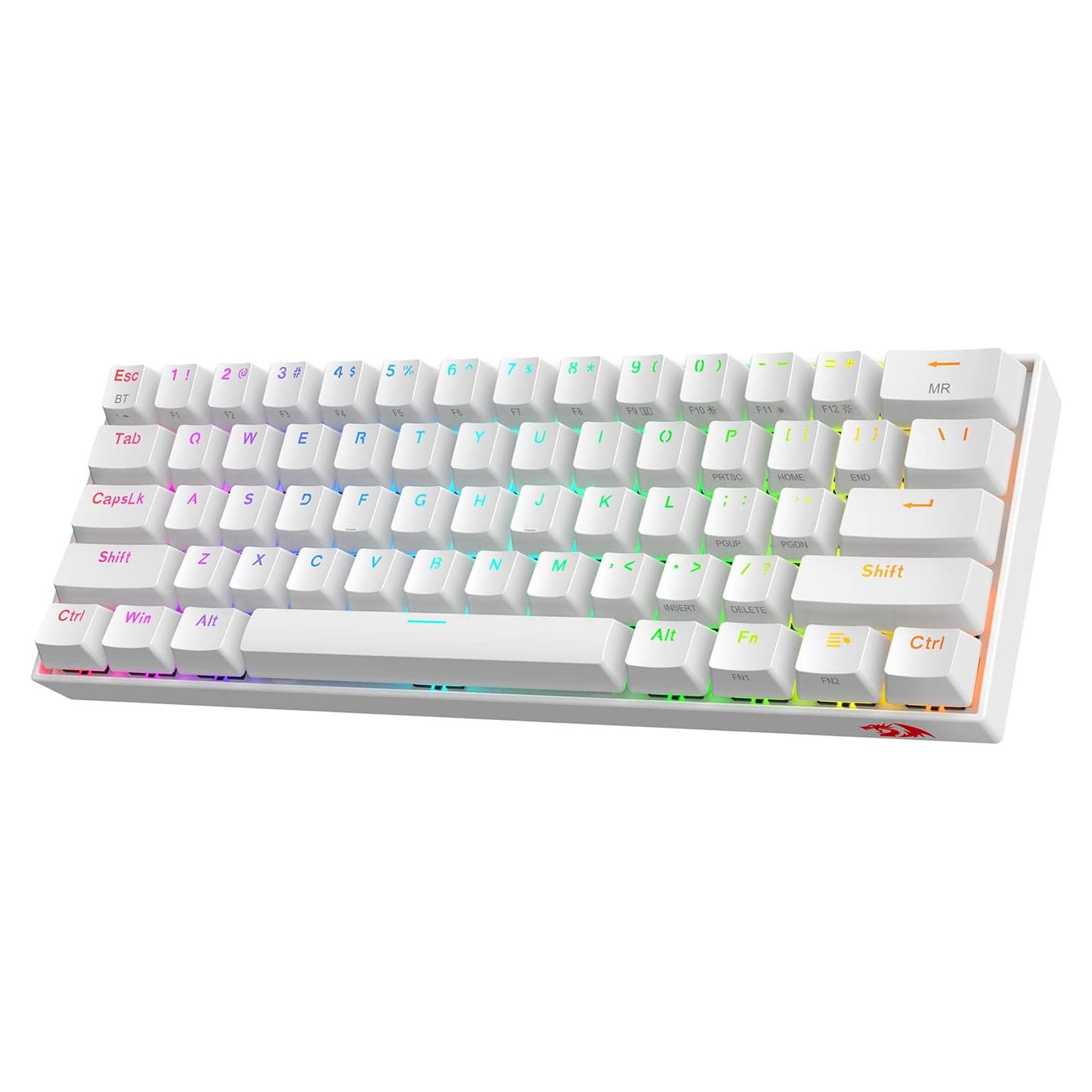 Teclado Mecánico Inalámbrico Redragon K530 Pro 60% RGB