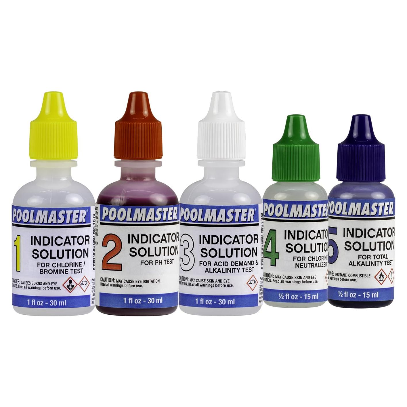 Soluciones de Reemplazo Poolmaster 23227 para Pruebas de Agua