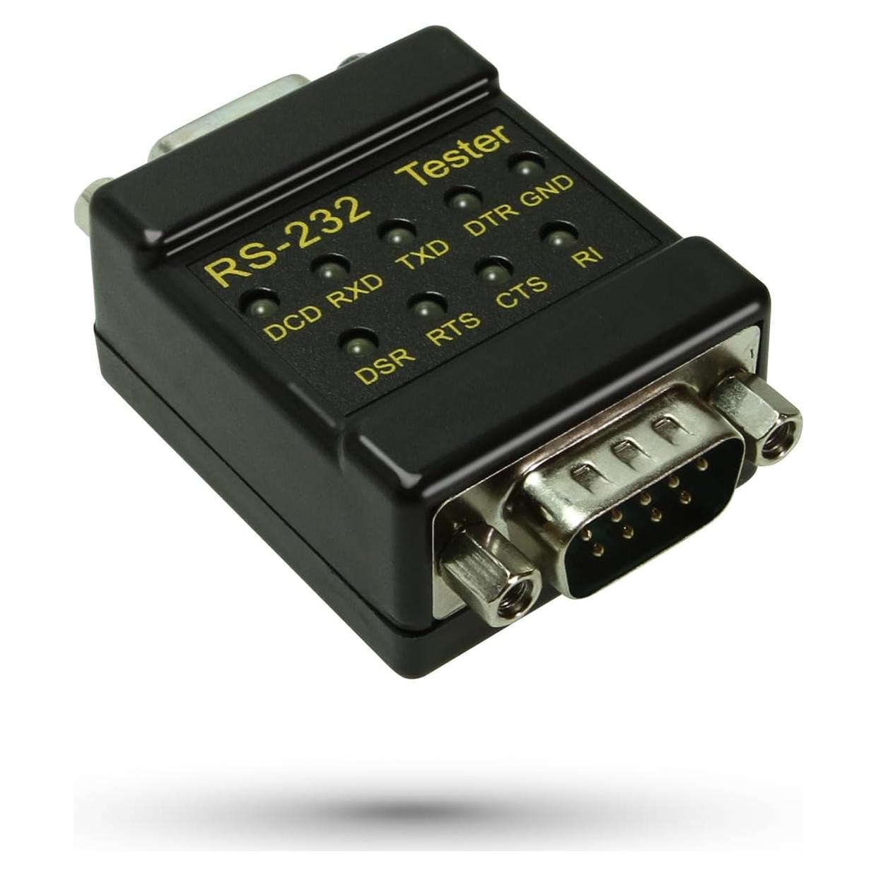 Probador de Señal RS-232 Cablemax DB9 - LED para Monitoreo