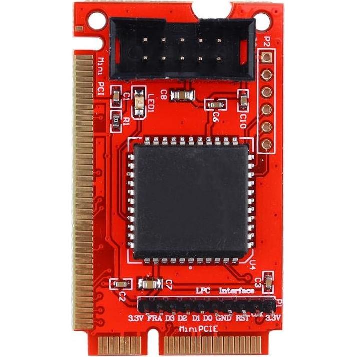 Tester Diagnóstico POST LCD POCREATION PTI8 para PC y Laptop