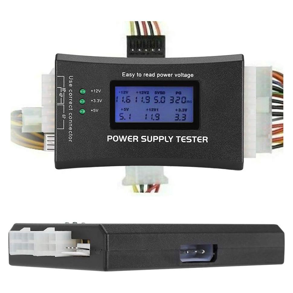 Probador de Fuente de Poder ATX Vbestlife con Pantalla LCD