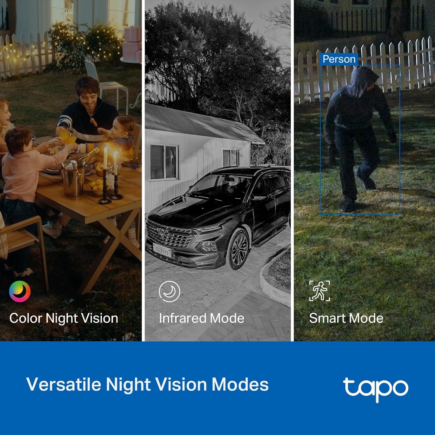 Cámara de Seguridad Tapo C207 1080p HD Interior/Exterior