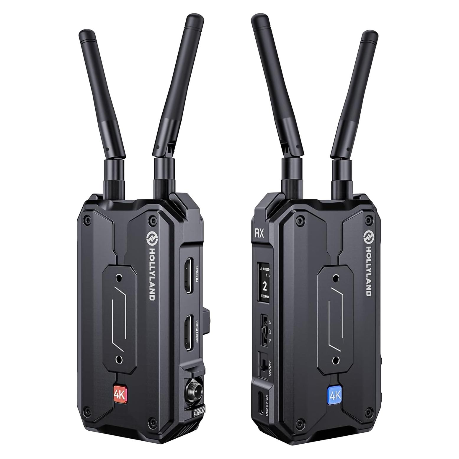 Transmisor y Receptor HDMI Inalámbrico Hollyland Pyro H 4K